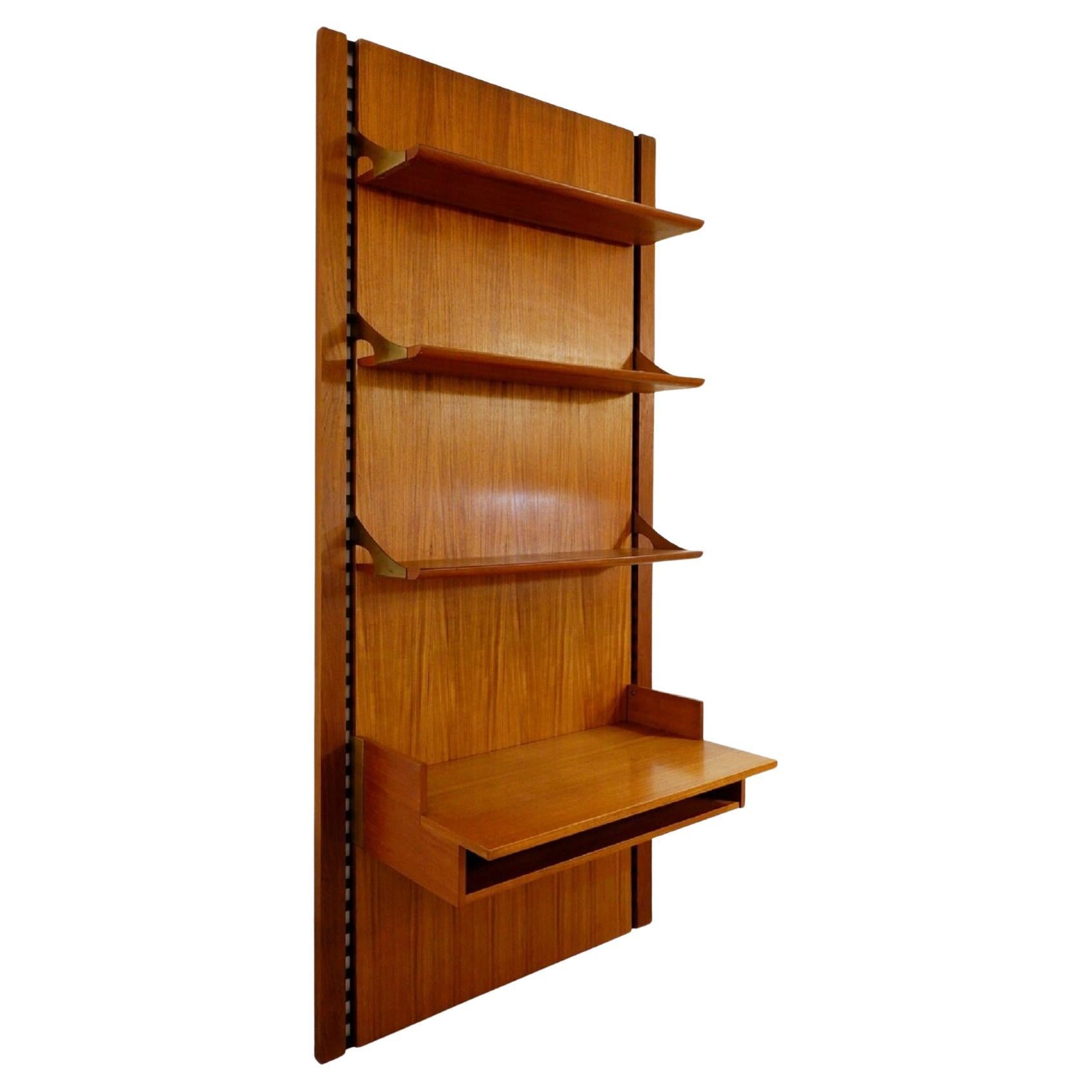 Mid-Century Modern Desk/Bookshelf by Raffaella Crespi, Mobilia