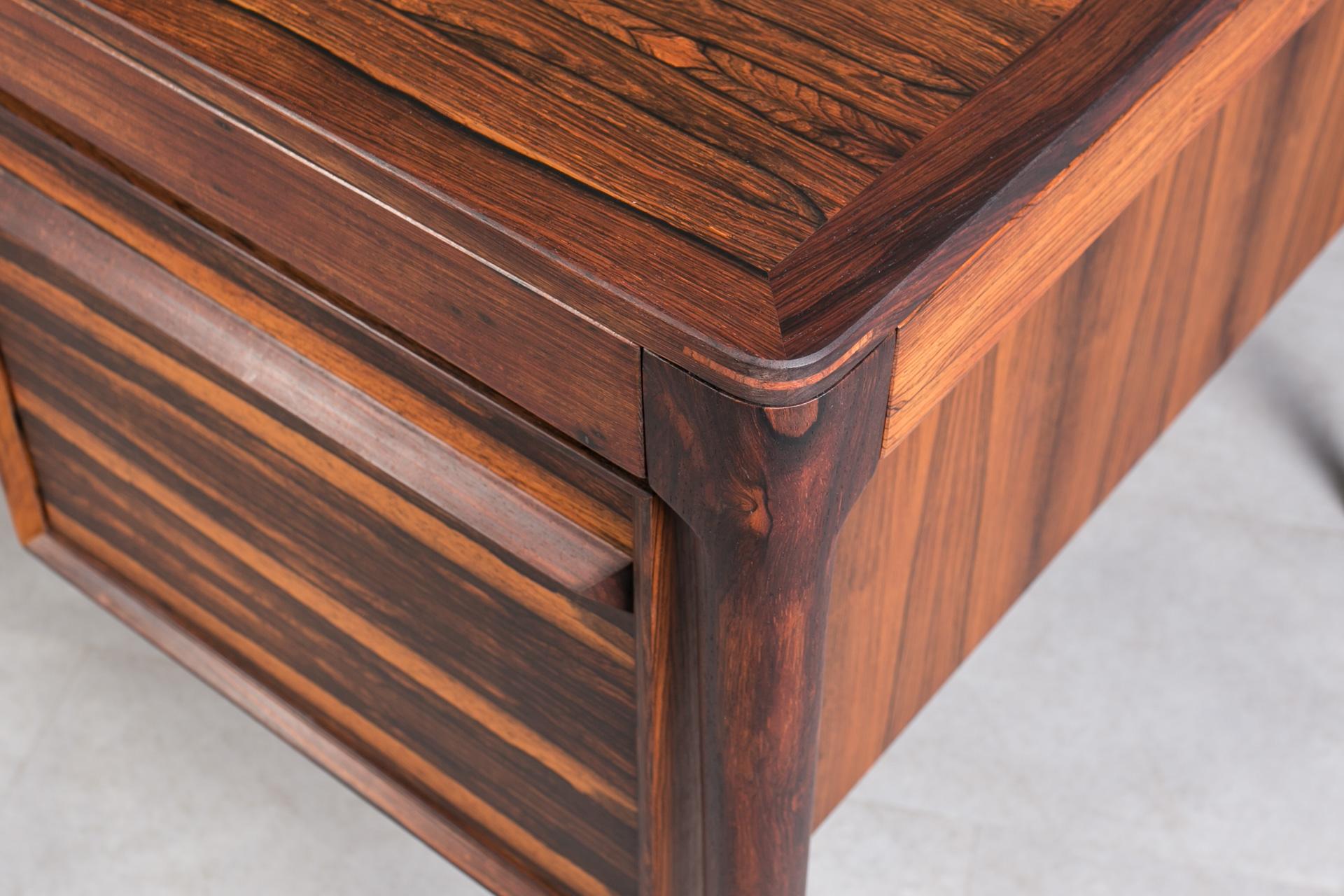 Mid-Century Modern Desk by Bruksbo, Norway, 1960s, attributed to Torbjorn Afdal For Sale 7
