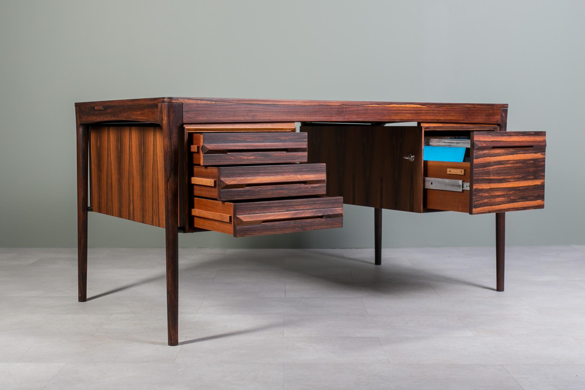 20th Century Mid-Century Modern Desk by Bruksbo, Norway, 1960s, attributed to Torbjorn Afdal For Sale