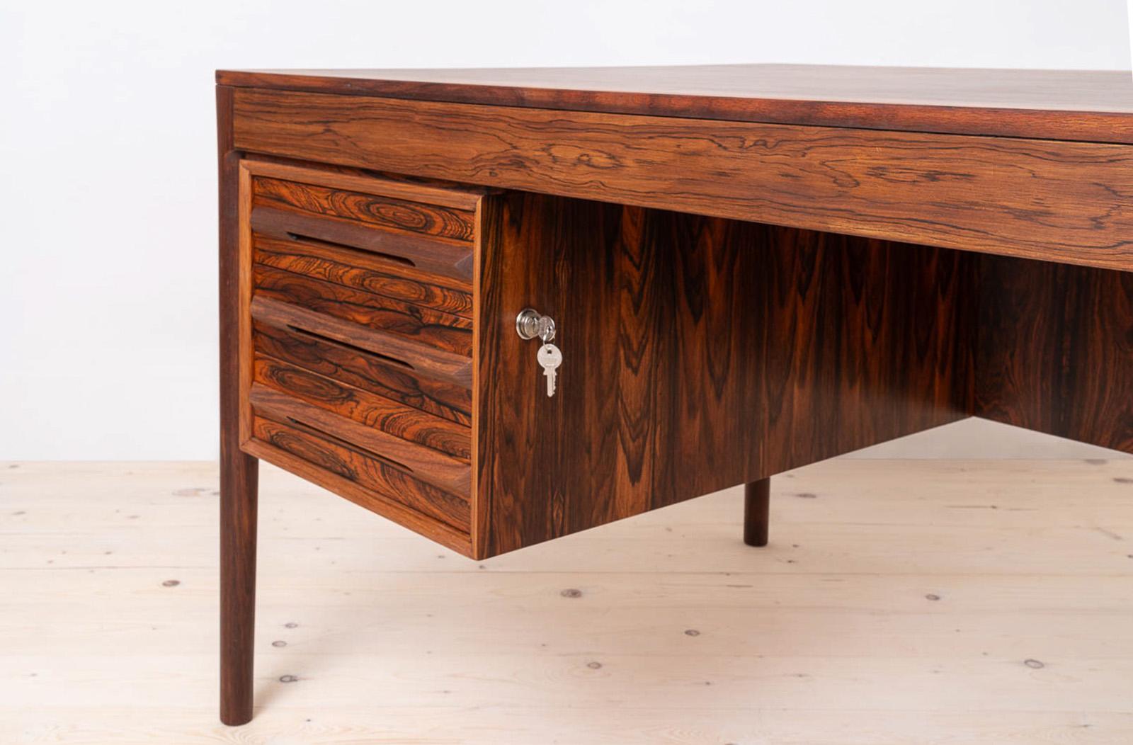 Mid-Century Modern Desk by Bruksbo, Norway, 1960s, by Torbjorn Afdal 3
