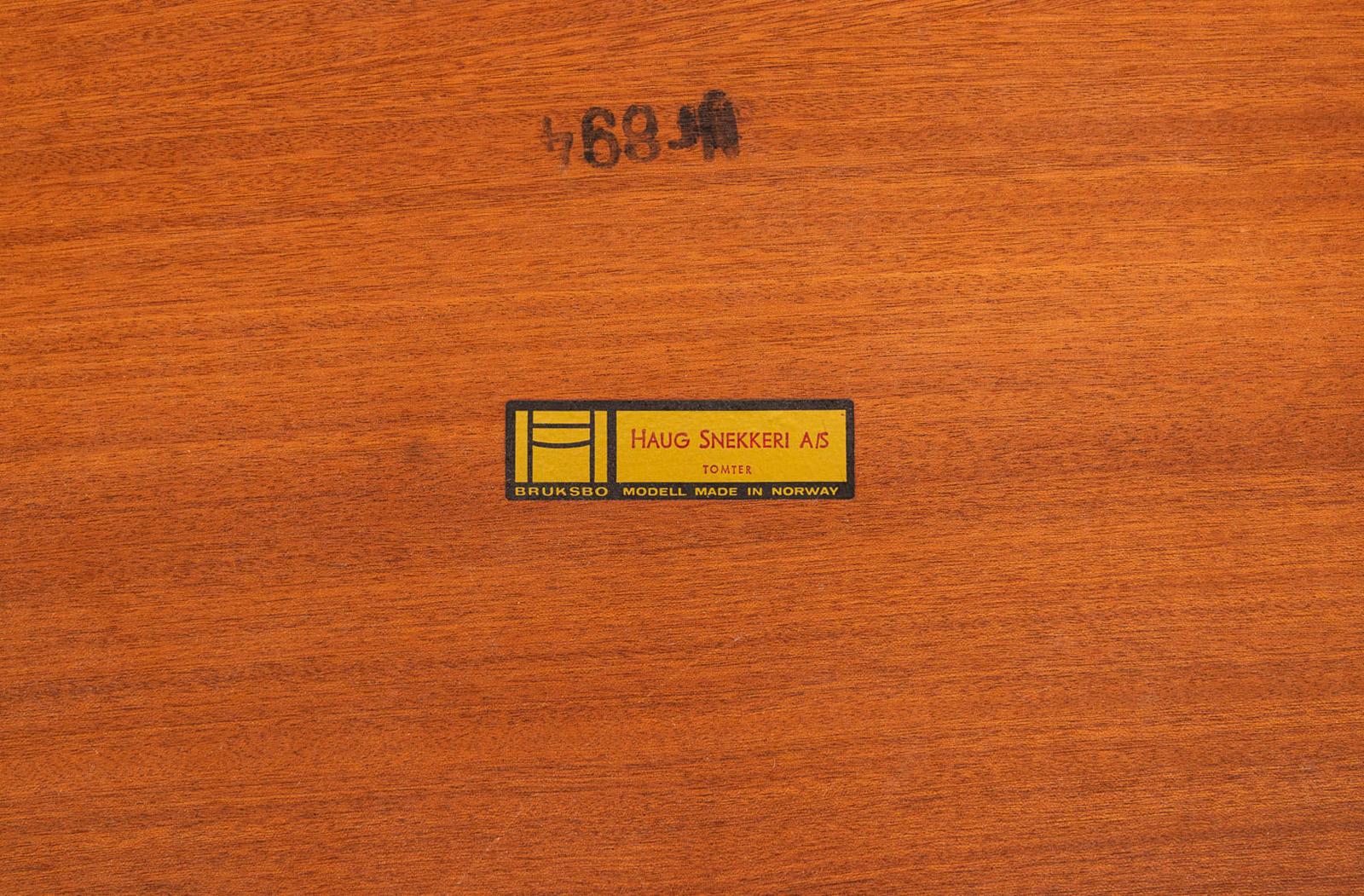 Mid-Century Modern Desk by Bruksbo, Norway, 1960s, by Torbjorn Afdal 7