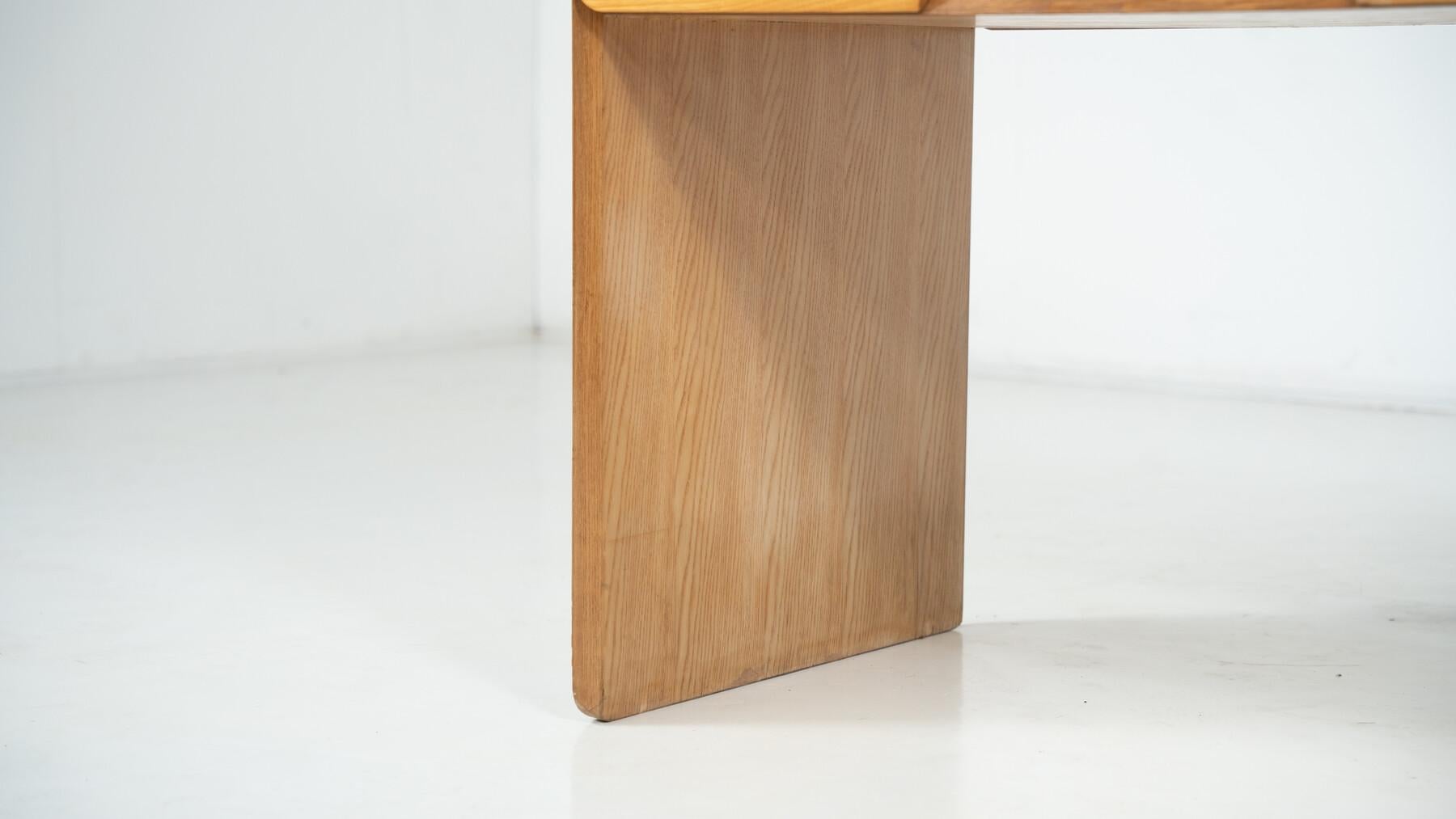 Moderner Schreibtisch der Jahrhundertmitte von Derk Jan De Vries, Domus, 1960er Jahre im Zustand „Gut“ im Angebot in Brussels, BE