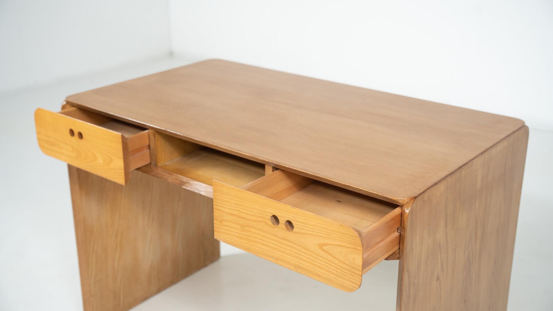 Moderner Schreibtisch der Jahrhundertmitte von Derk Jan De Vries, Domus, 1960er Jahre im Angebot 2