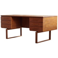 Mid-Century Modern Desk by Henning Jensen & Torbin Valeur, 1960s
