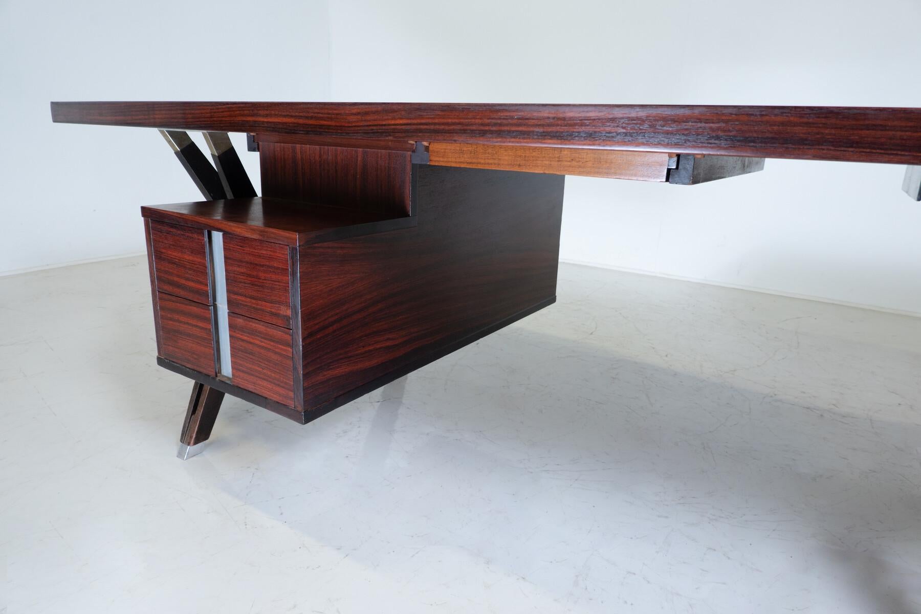 Mid-Century Modern Desk by Ico Parisi for Mim Roma, Italy, 1950s           For Sale 2