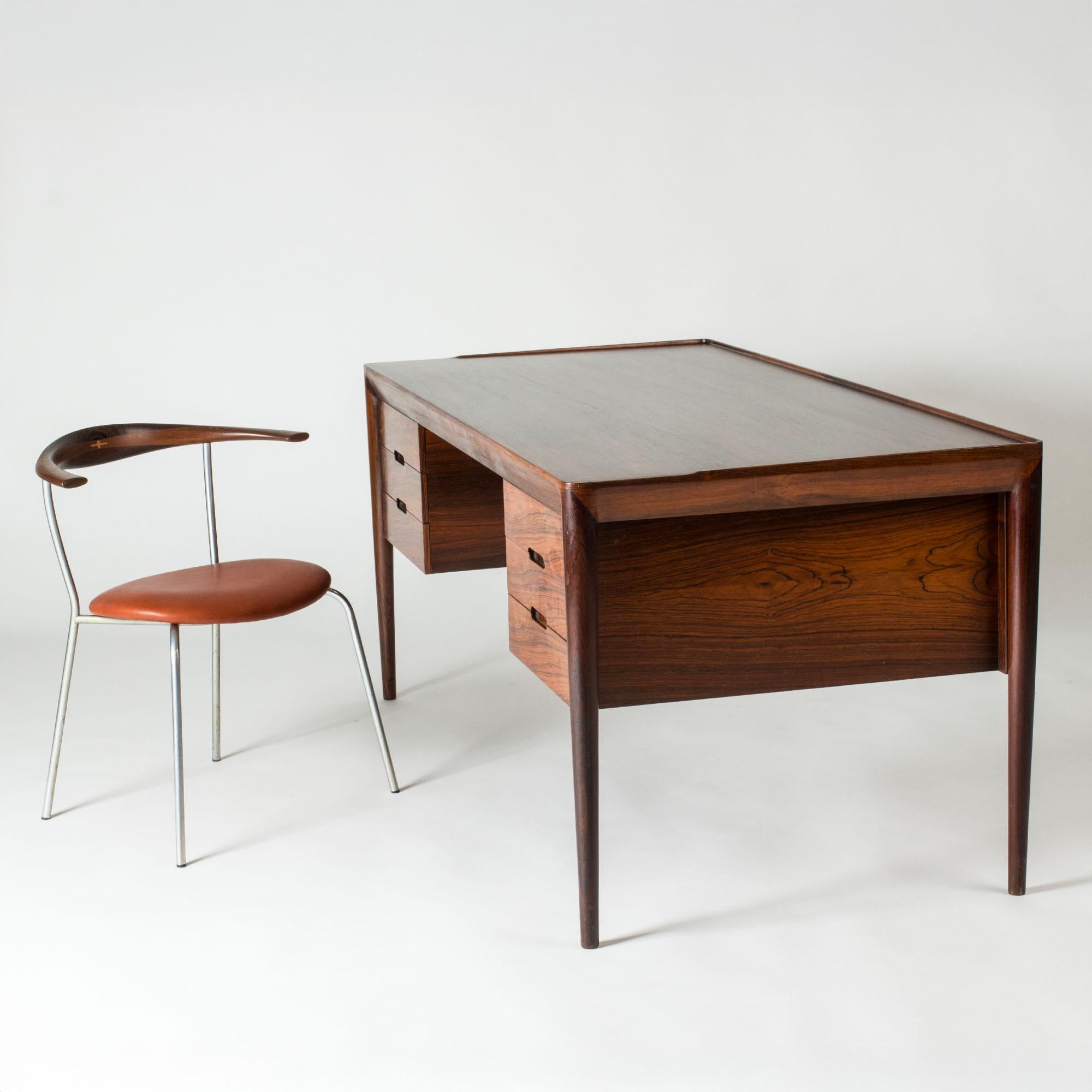 Bureau moderne du milieu du siècle par Severin Hansen, Hansen, Danemark, années 1950 en vente 3