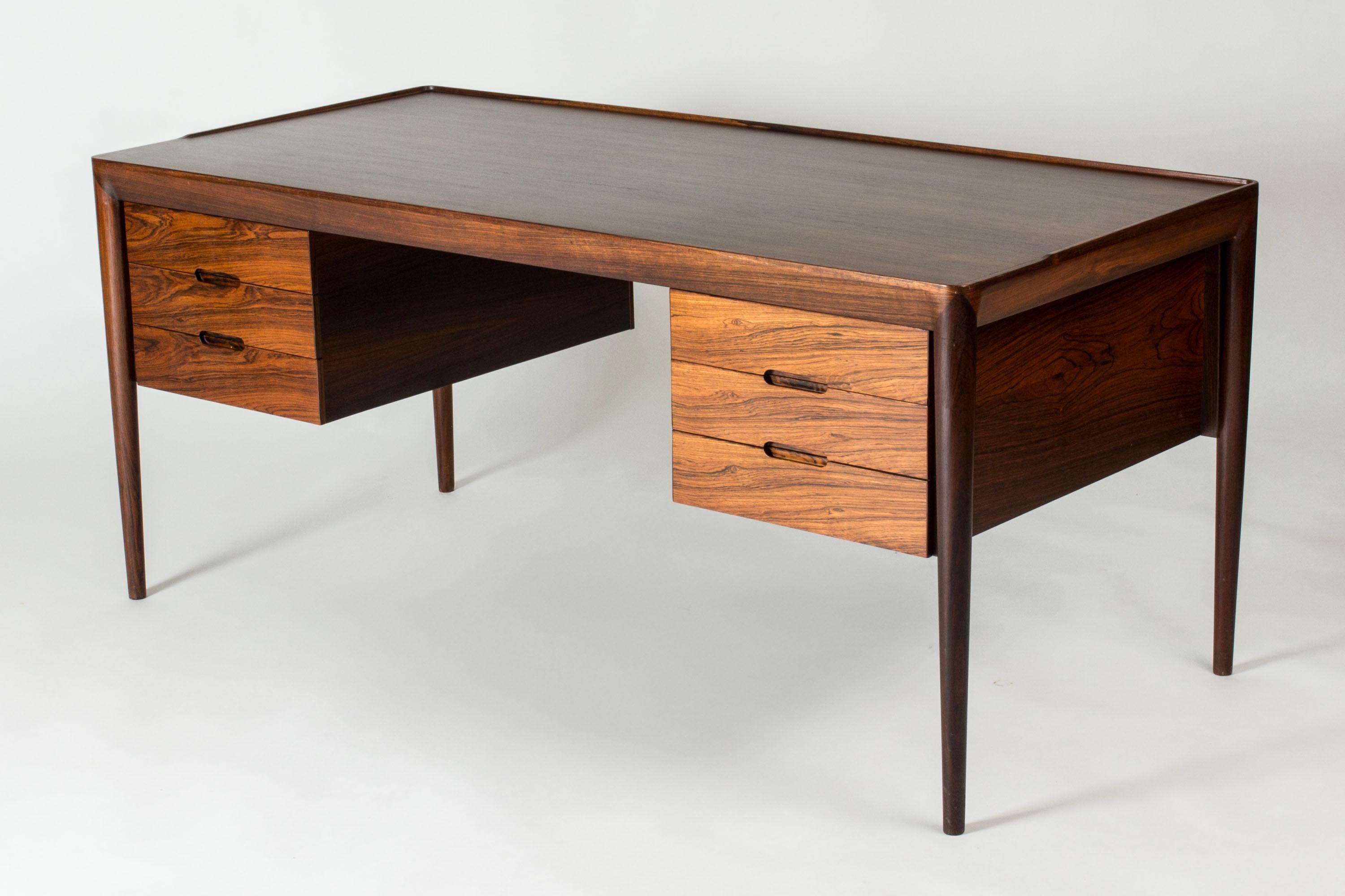 Bureau moderne du milieu du siècle par Severin Hansen, Hansen, Danemark, années 1950 Bon état - En vente à Stockholm, SE