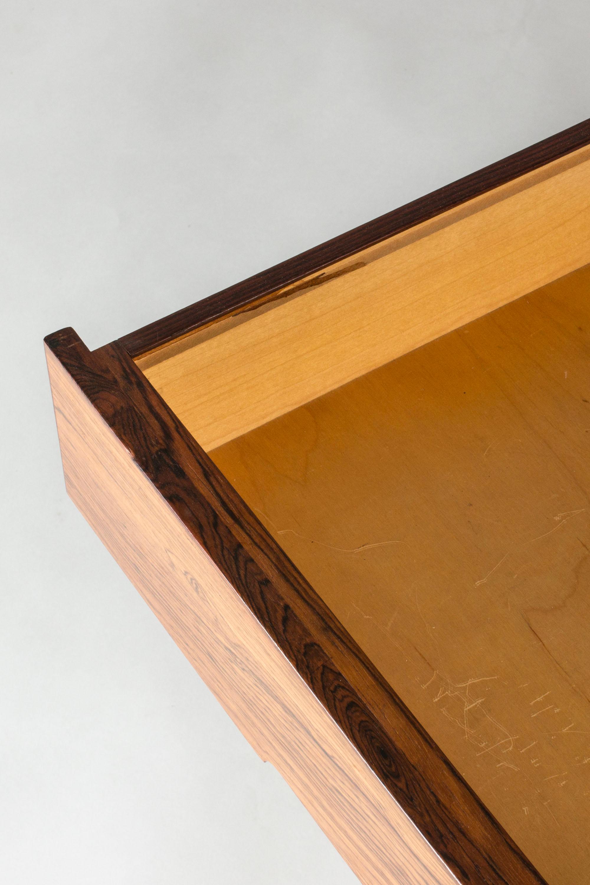 Bois de rose Bureau moderne du milieu du siècle par Severin Hansen, Hansen, Danemark, années 1950 en vente