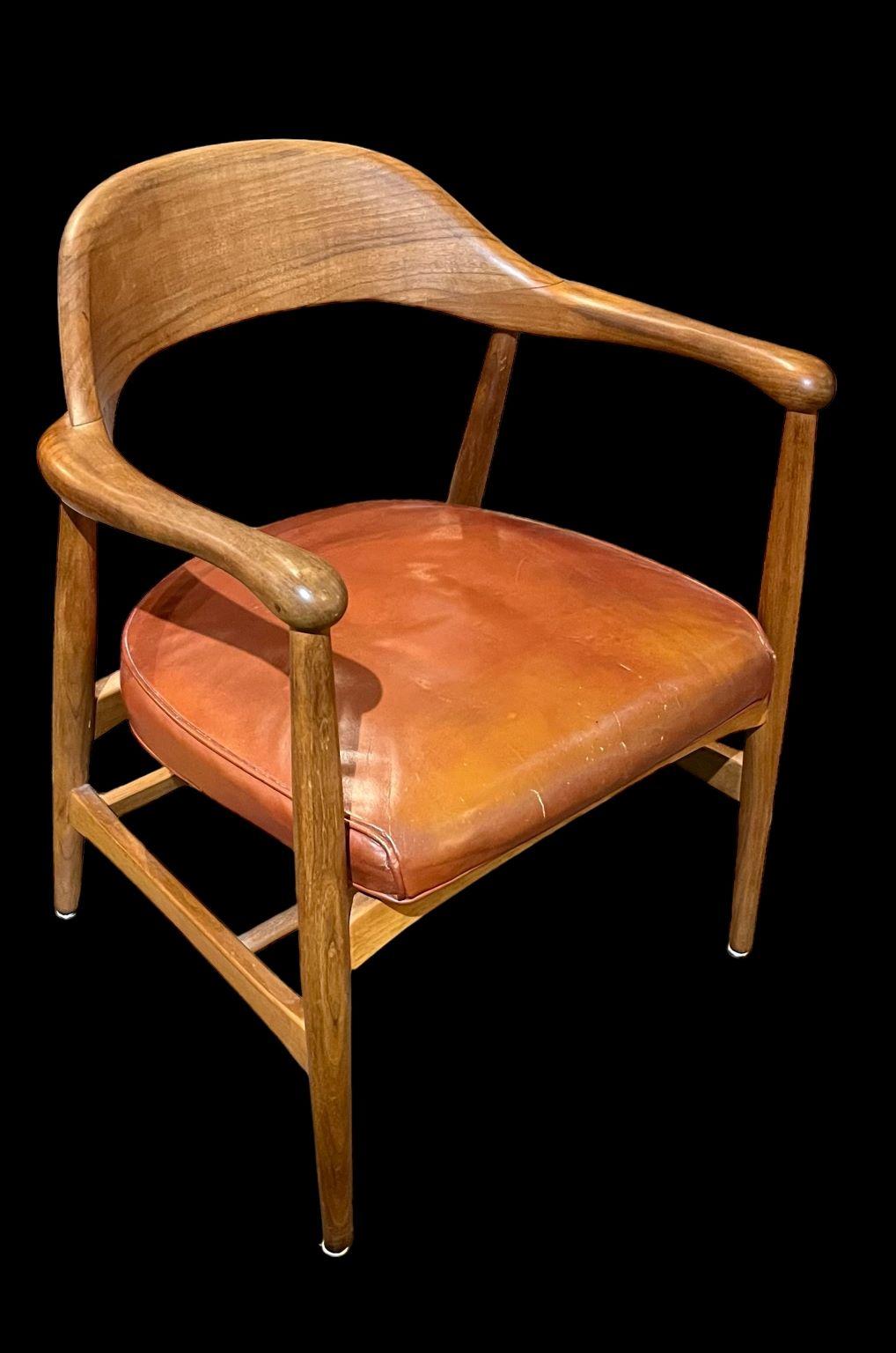 Sedia da scrivania moderna del Mid Century di Johnson Chair Company C.I.C. in vendita 3