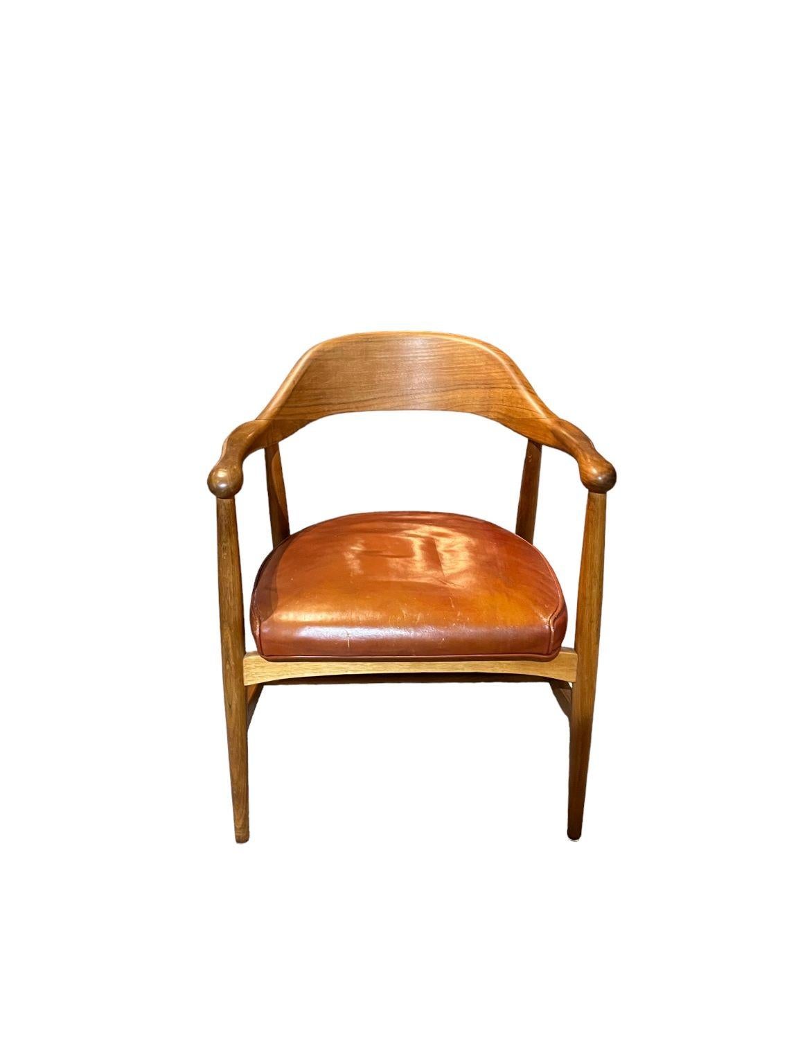 Mid-Century moderno Sedia da scrivania moderna del Mid Century di Johnson Chair Company C.I.C. in vendita