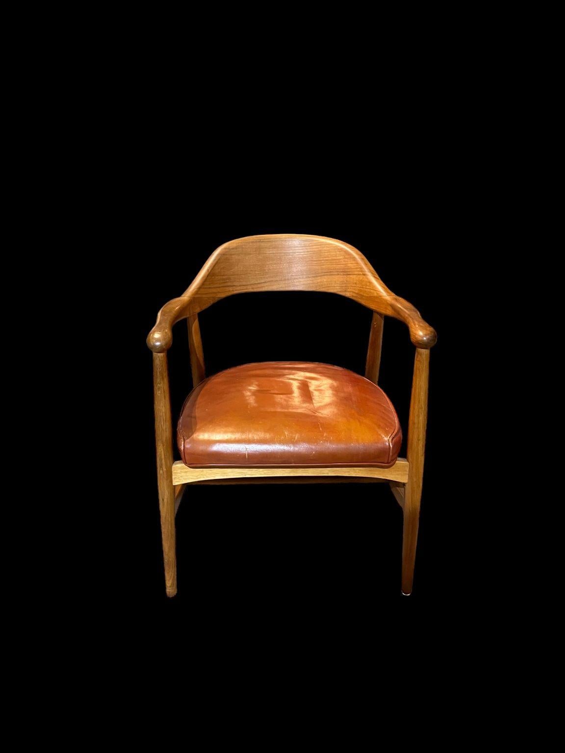 Americano Sedia da scrivania moderna del Mid Century di Johnson Chair Company C.I.C. in vendita
