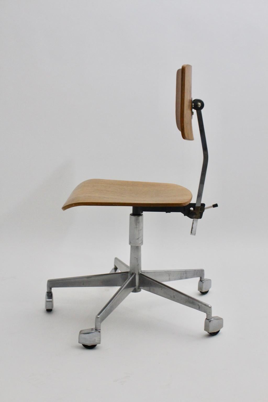 danish modern desk chair