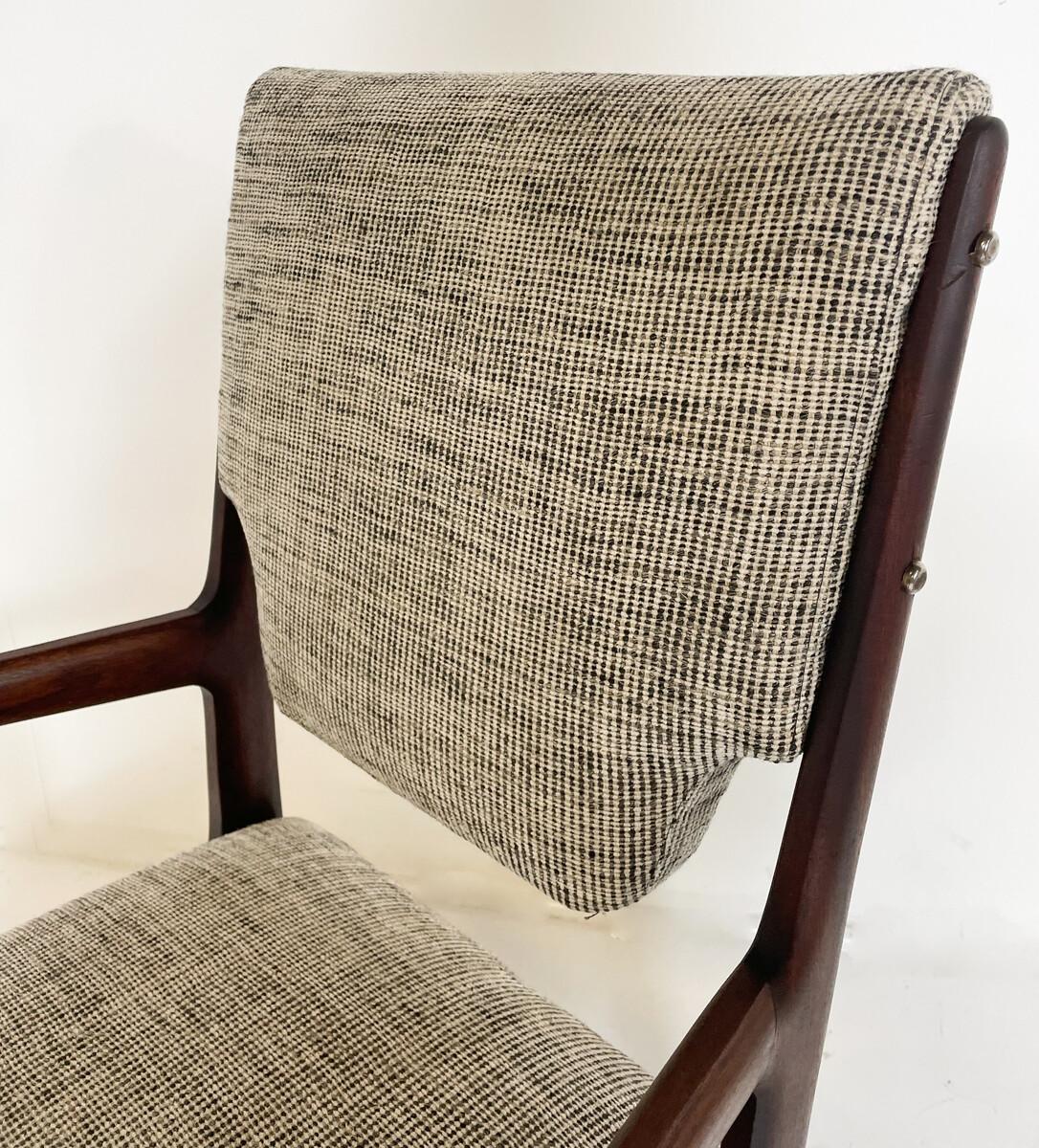 Italian Mid-Century Modern Desk Chair by Vittorio Dassi, Italy, 1960 For Sale