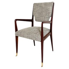 Silla de escritorio moderna de mediados de siglo de Vittorio Dassi, Italia, 1960