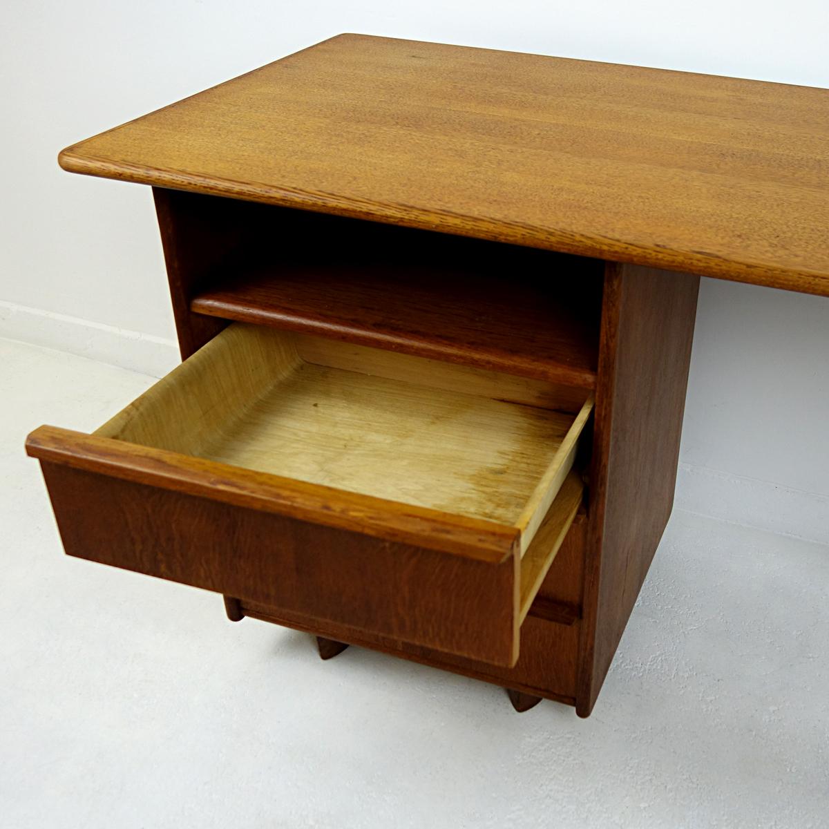 Moderner Schreibtisch aus der Mitte des Jahrhunderts, entworfen von Cees Braakman für USM Pastoe im Angebot 3