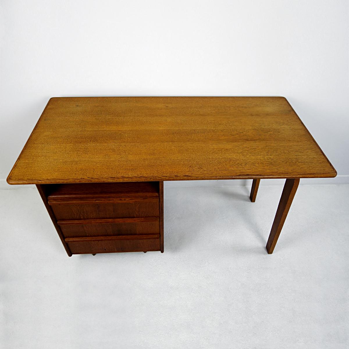 Moderner Schreibtisch aus der Mitte des Jahrhunderts, entworfen von Cees Braakman für USM Pastoe (Niederländisch) im Angebot