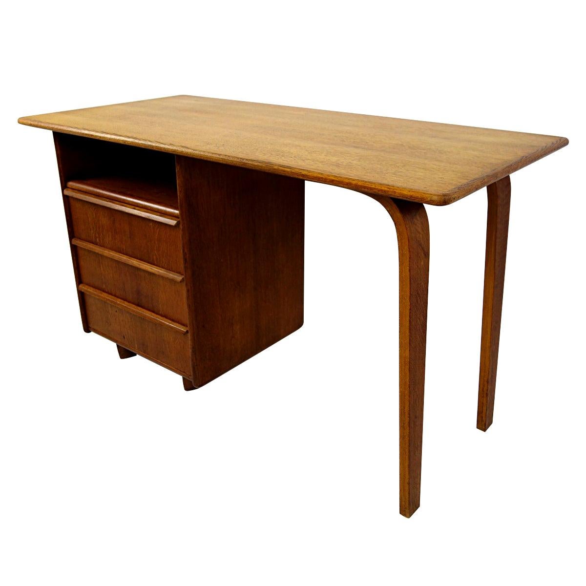 Moderner Schreibtisch aus der Mitte des Jahrhunderts, entworfen von Cees Braakman für USM Pastoe im Angebot