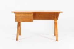 Mid-Century Modern Desk EB02 Birch Series by Cees Braakman for UMS Pastoe, 1952