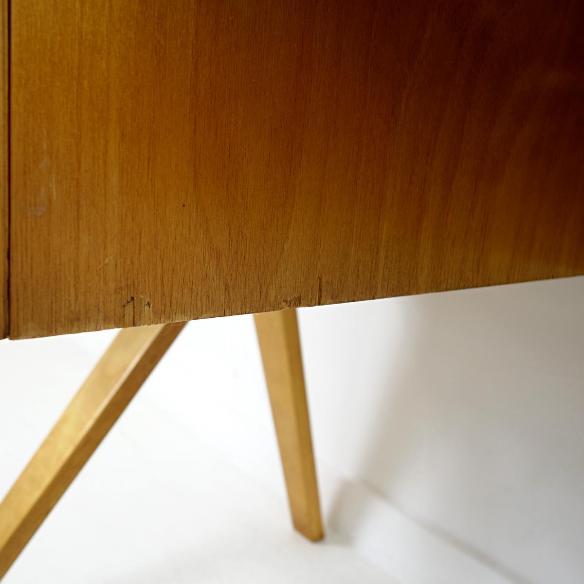Moderner Schreibtisch EB02 aus der Jahrhundertmitte entworfen von Cees Braakman für USM Pastoe im Angebot 5