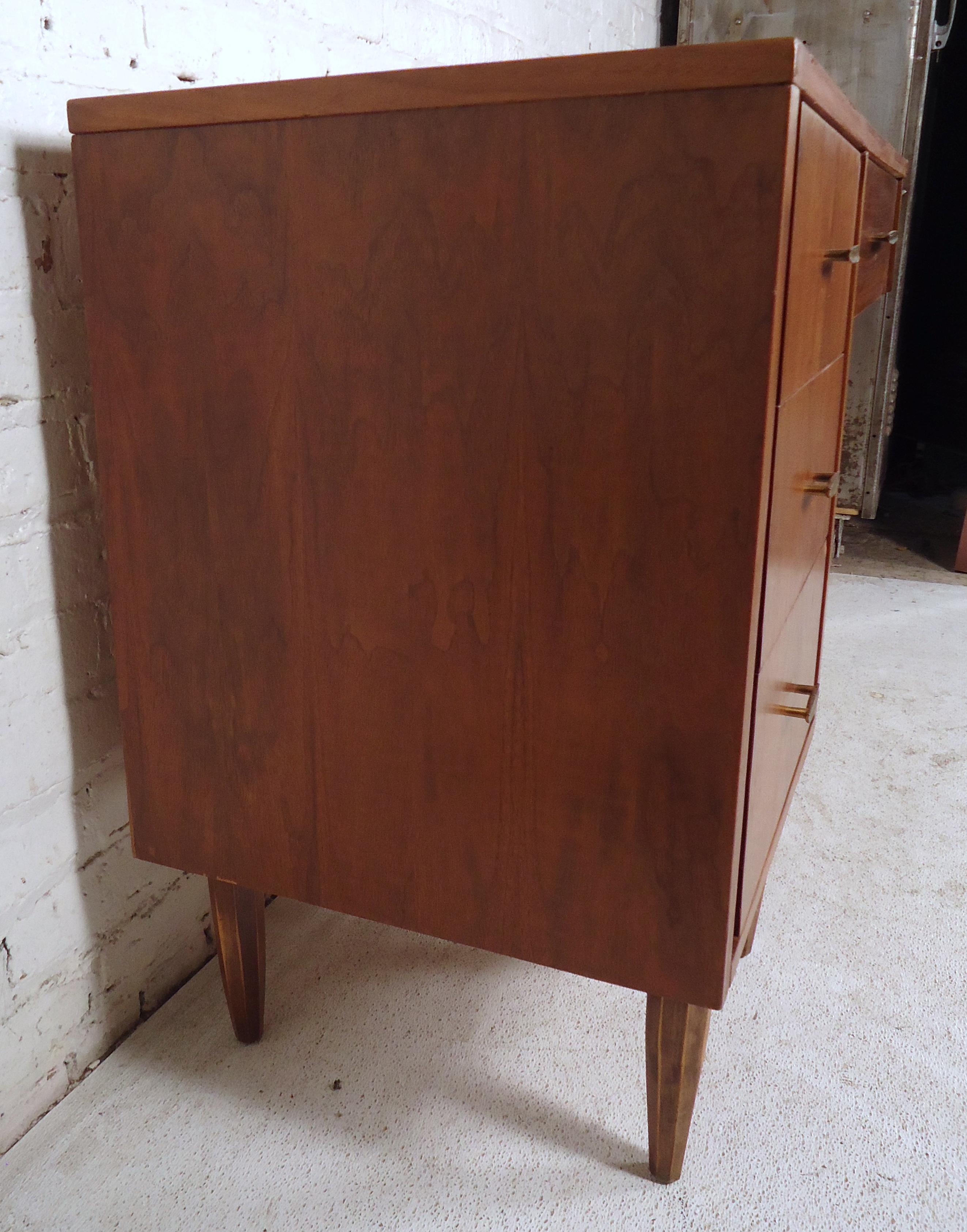 Walnut Mid-Century Modern Desk