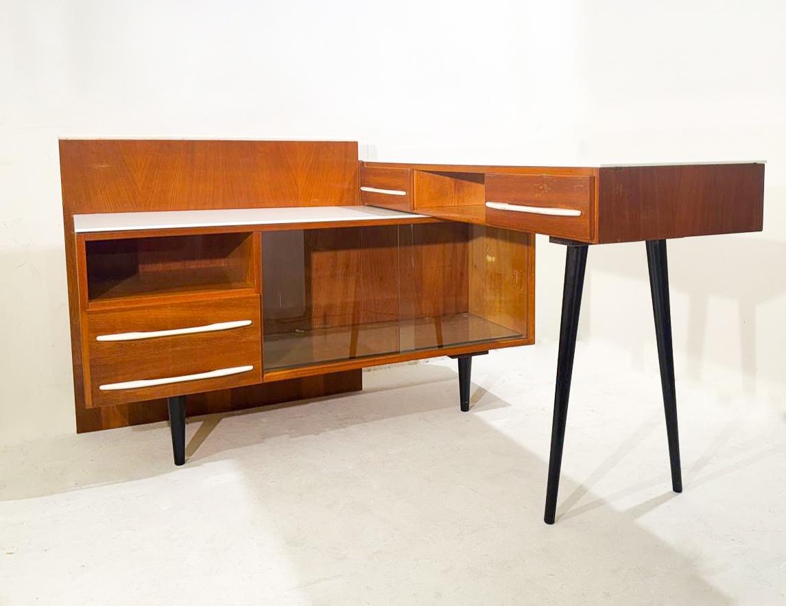 Mid-Century Modern Desk for Up Zavody, Czech Republic, 1960s For Sale 3
