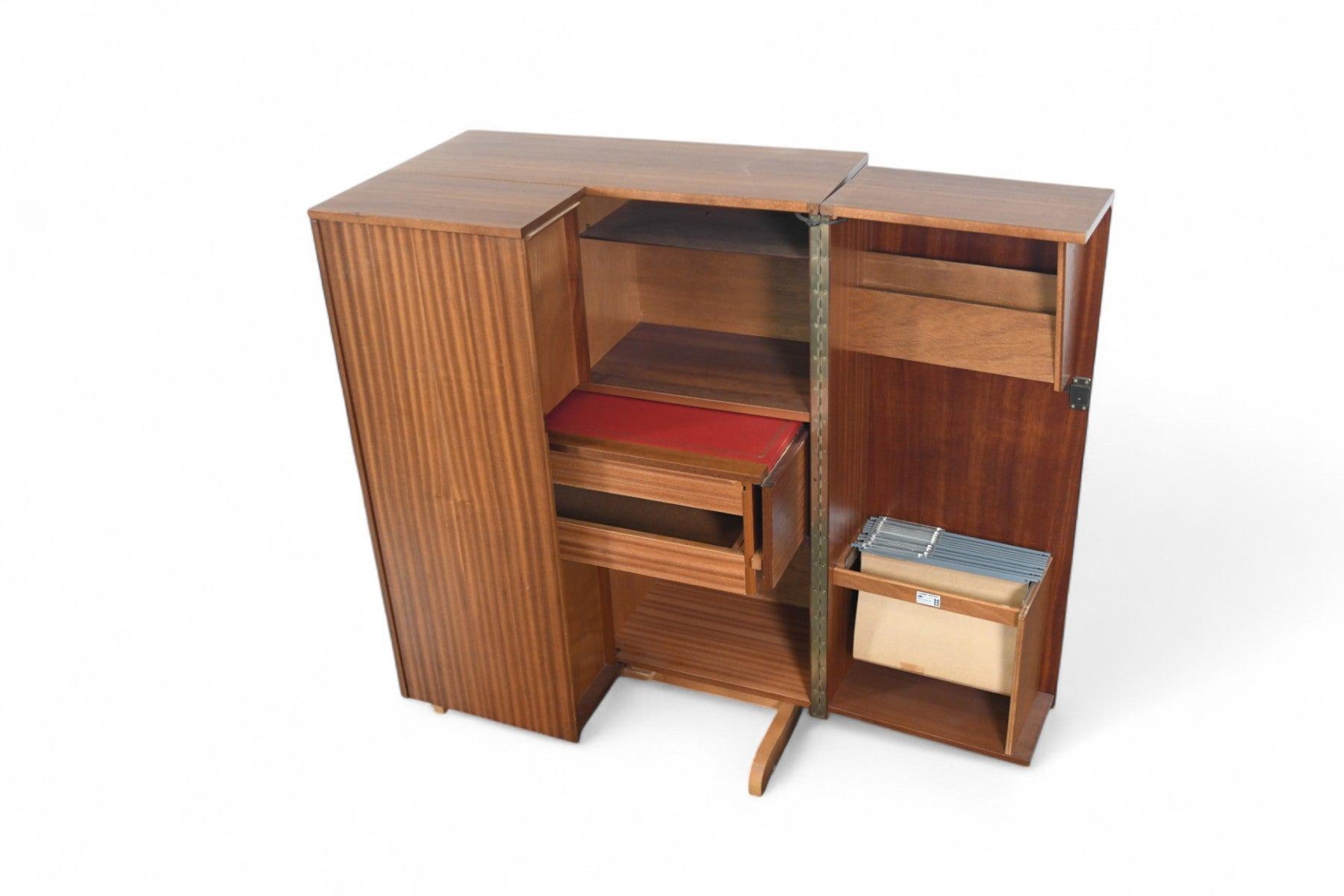 Mahogany Mid Century Modern 