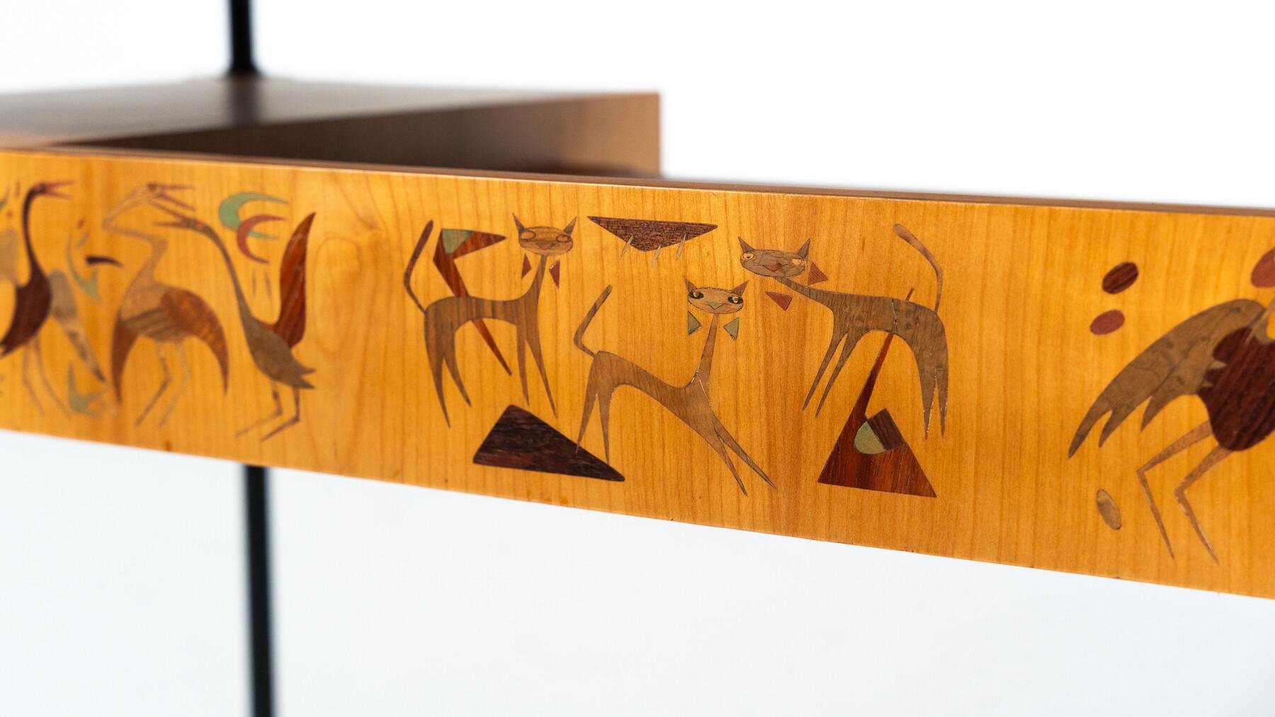 Mid-Century Modern Desk, Italy, 1960s For Sale 11