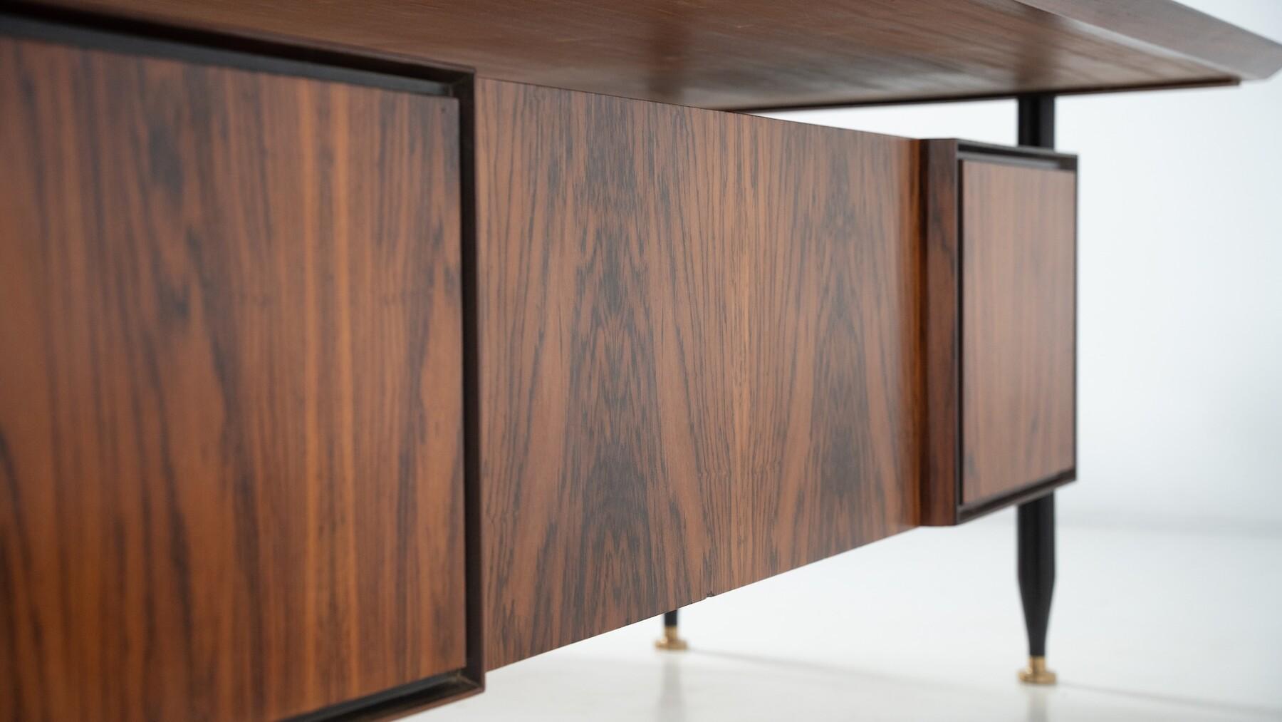 Mid-Century Modern Desk, Italy, 1960s For Sale 10