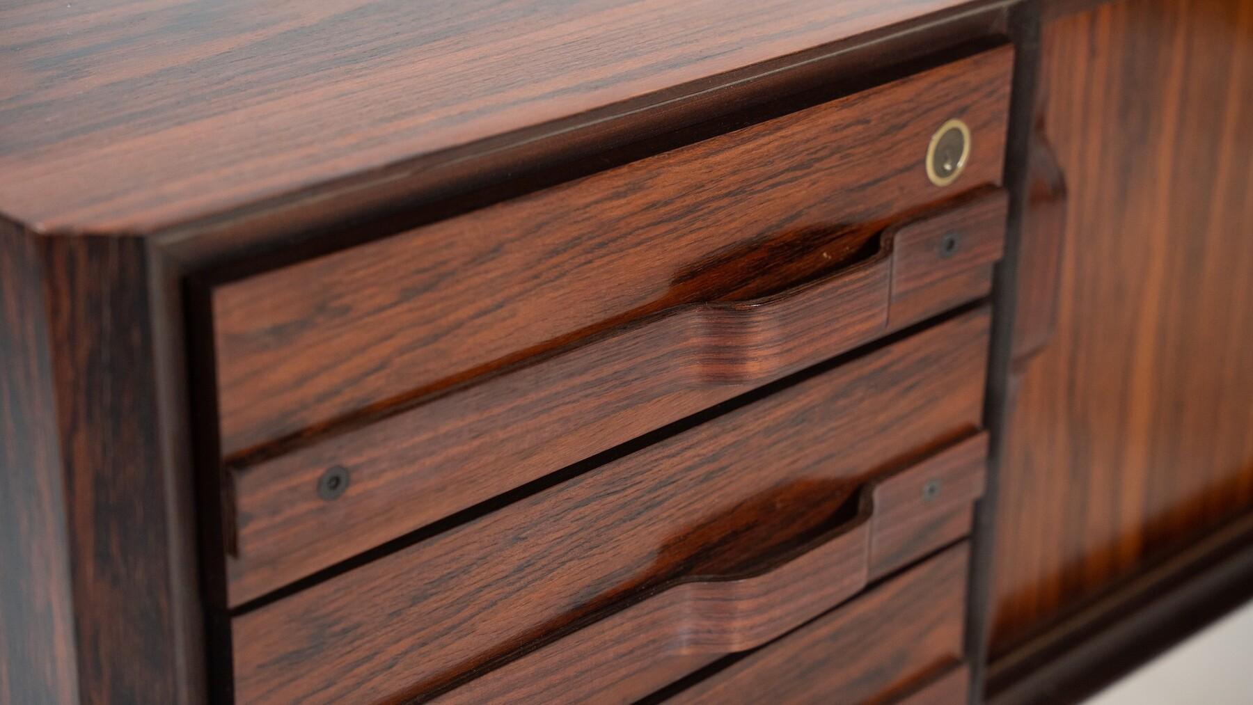 Wood Mid-Century Modern Desk, Italy, 1960s For Sale