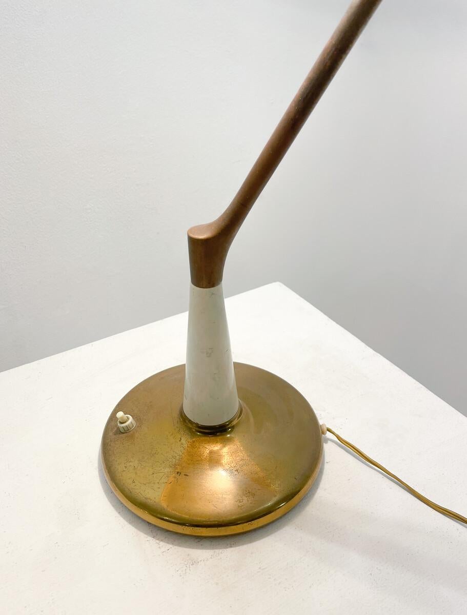 Mid-Century Modern Desk Lamp, 1950s In Good Condition For Sale In Brussels, BE