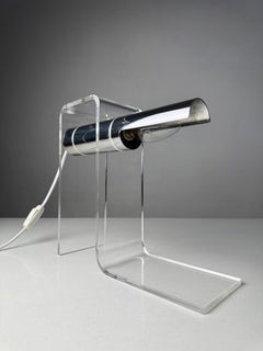 Mid-Century Modern Desk Lamp attributed to Fase 80s Spain, Sonneman Style
