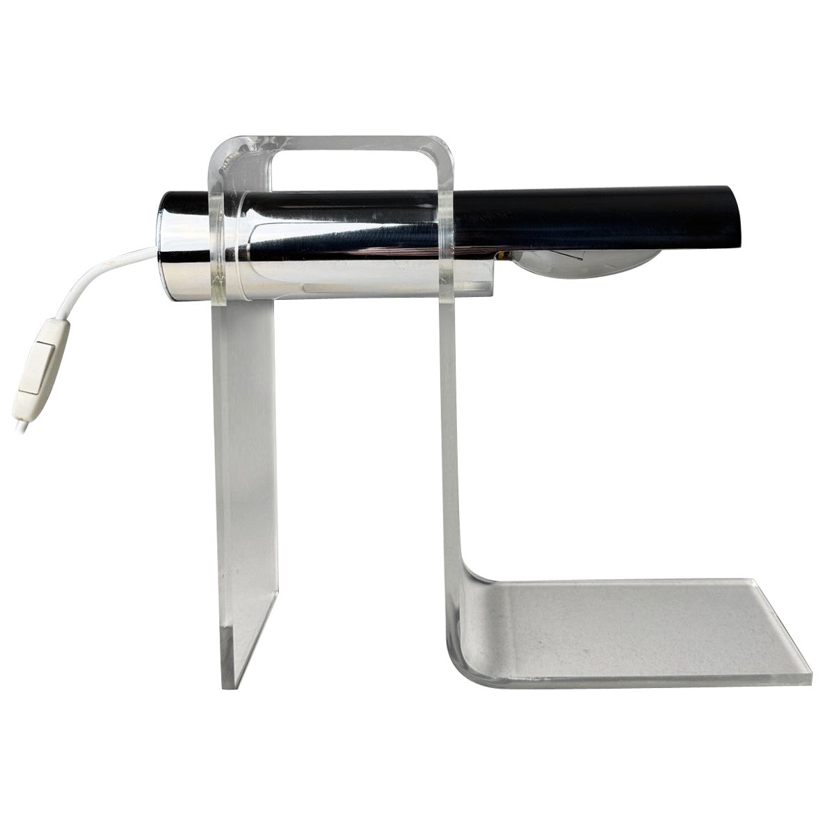 Mid-Century Modern Desk Lamp attributed to Fase 80s Spain, Sonneman Style