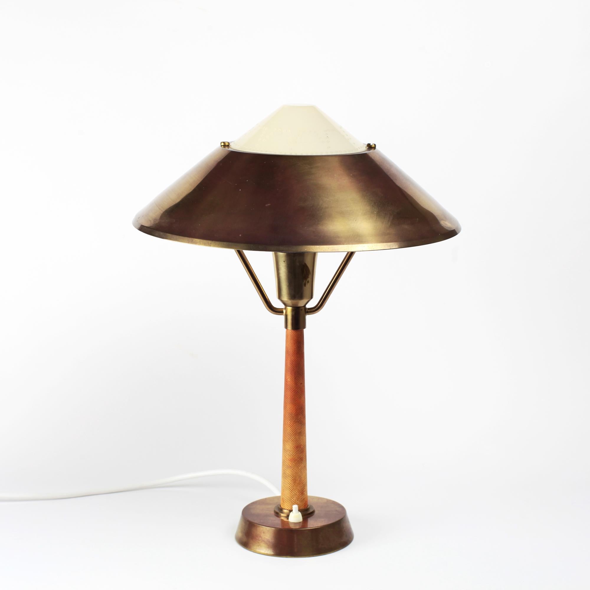 Scandinavian Modern Mid-Century Modern Desk Lamp by Hansson & Co Sweden, 1960