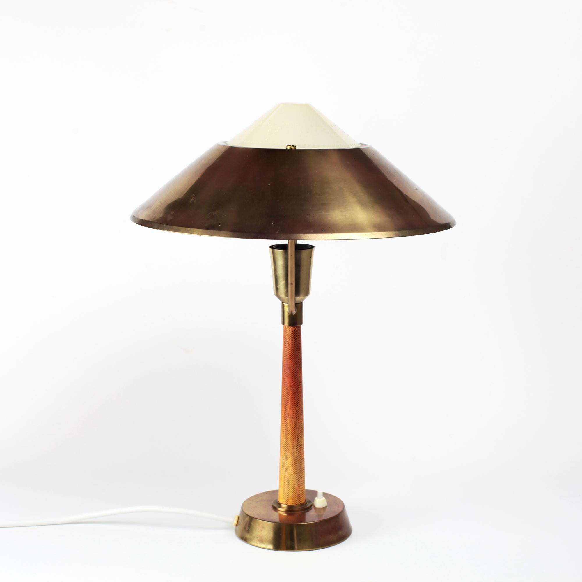 Swedish Mid-Century Modern Desk Lamp by Hansson & Co Sweden, 1960