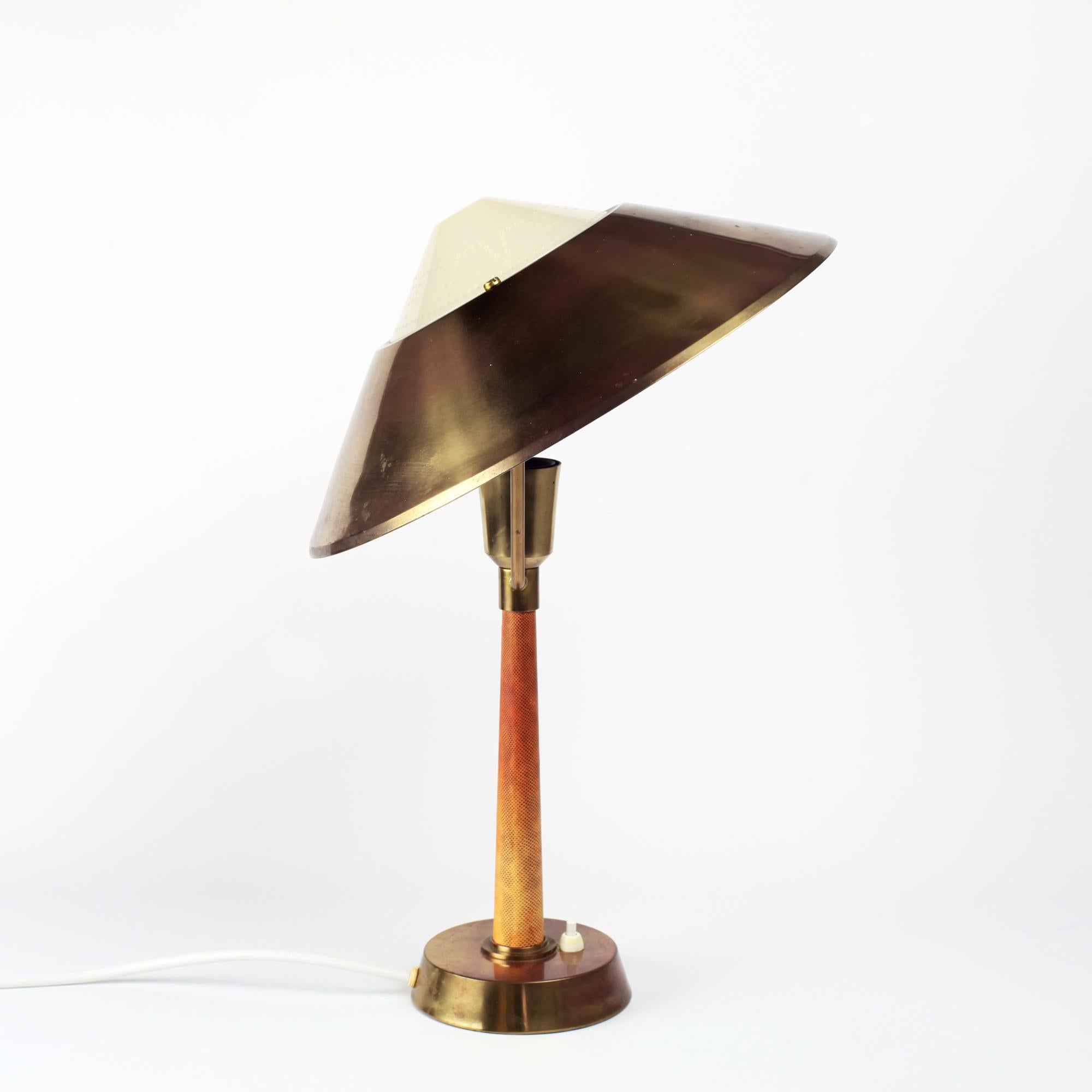 Mid-Century Modern Desk Lamp by Hansson & Co Sweden, 1960 In Good Condition In Saint  Ouen, FR