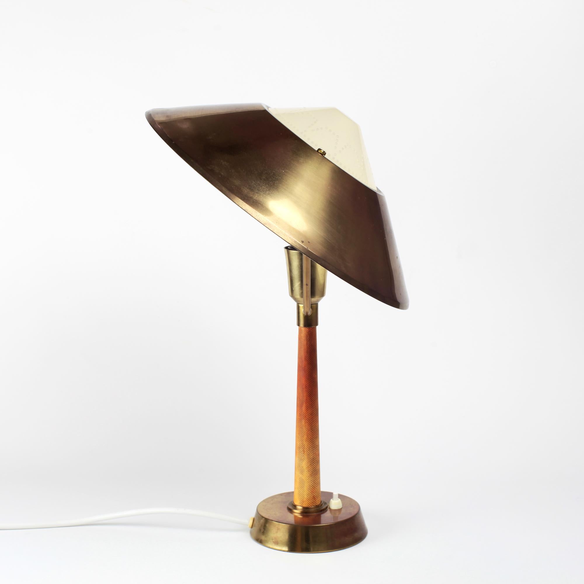 Mid-20th Century Mid-Century Modern Desk Lamp by Hansson & Co Sweden, 1960