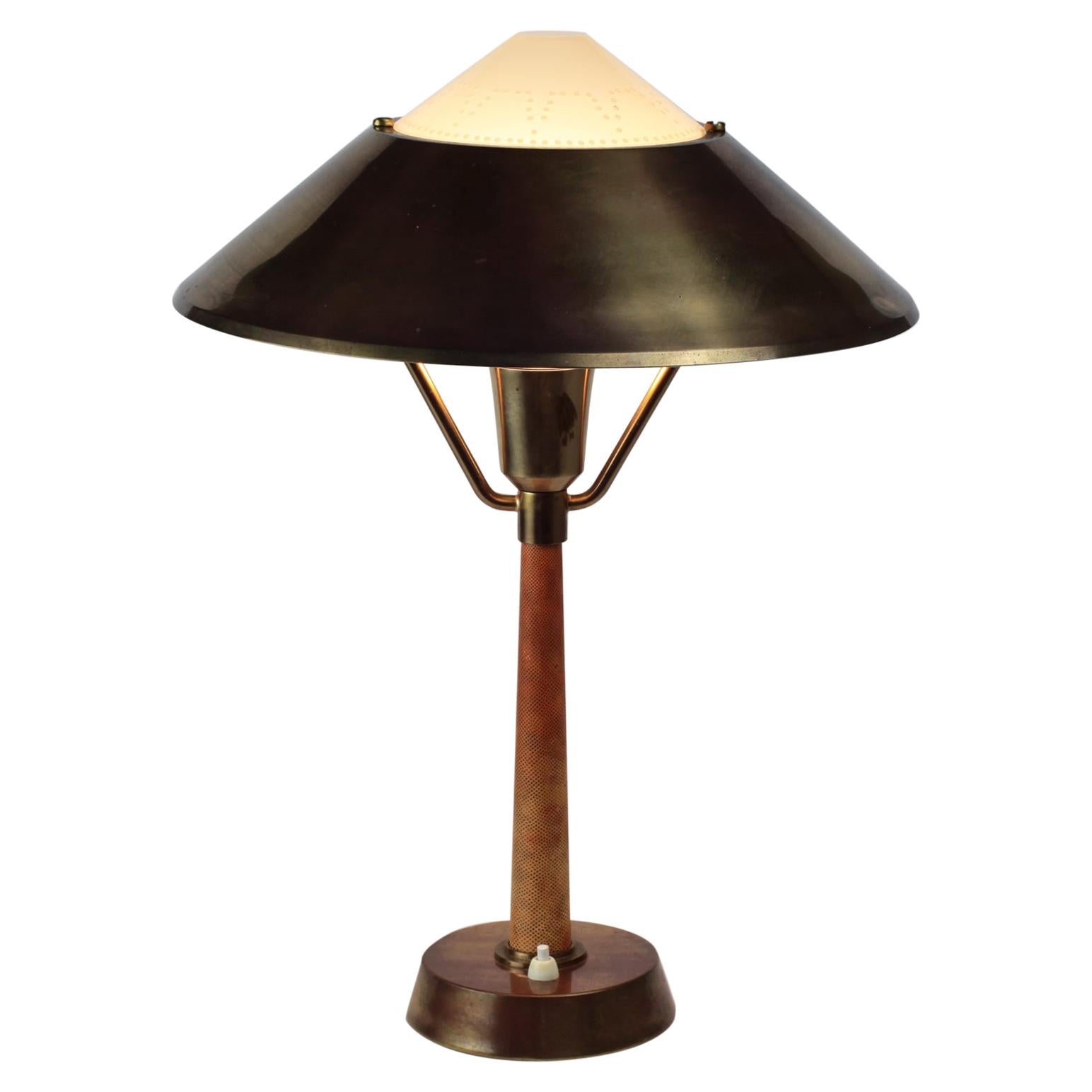 Mid-Century Modern Desk Lamp by Hansson & Co Sweden, 1960