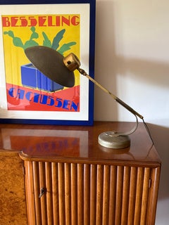 Mid-century modern Desk Lamp, Ferdinand Solère France 1950s