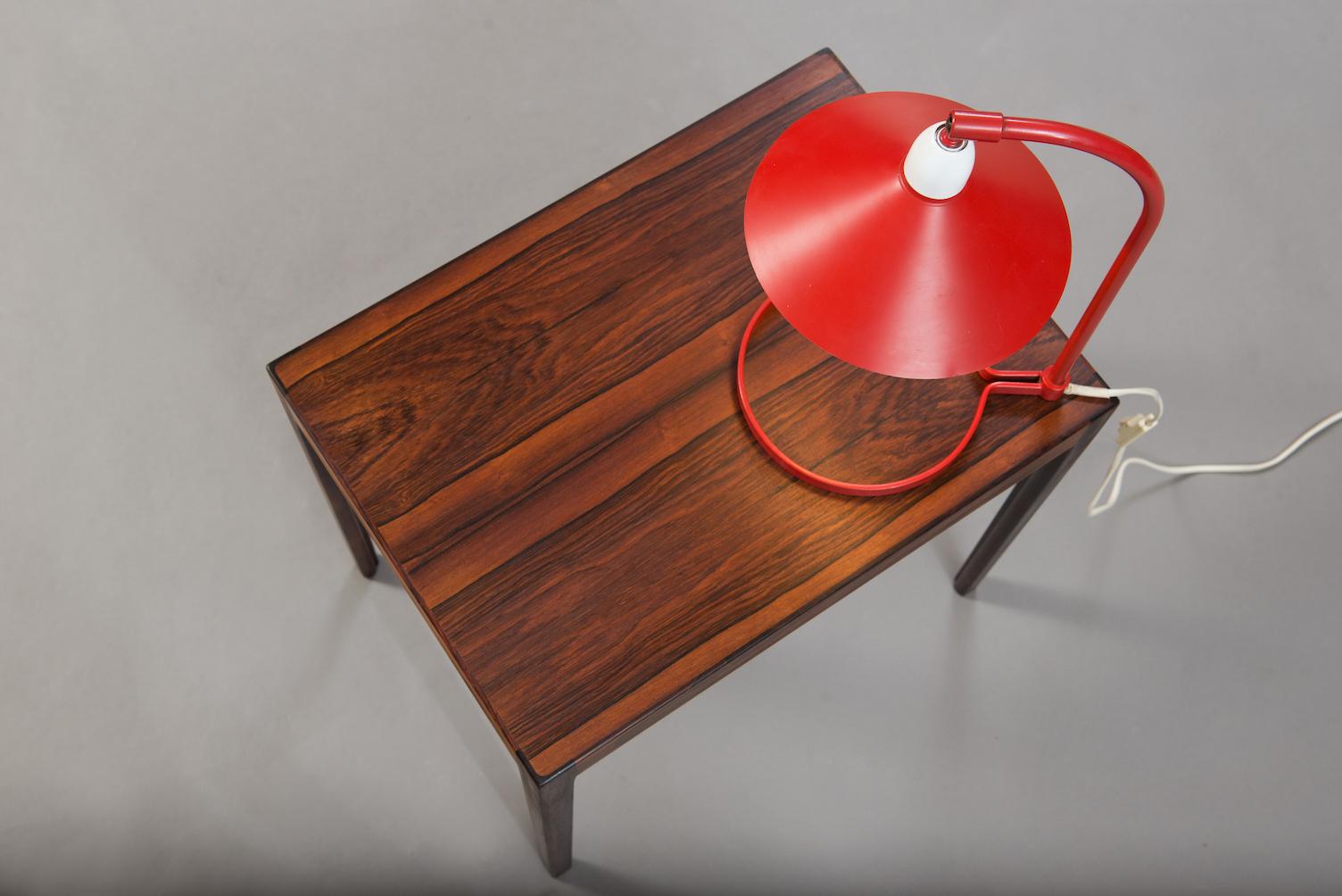 Lacquered Mid-Century Modern Desk Lamp For Sale