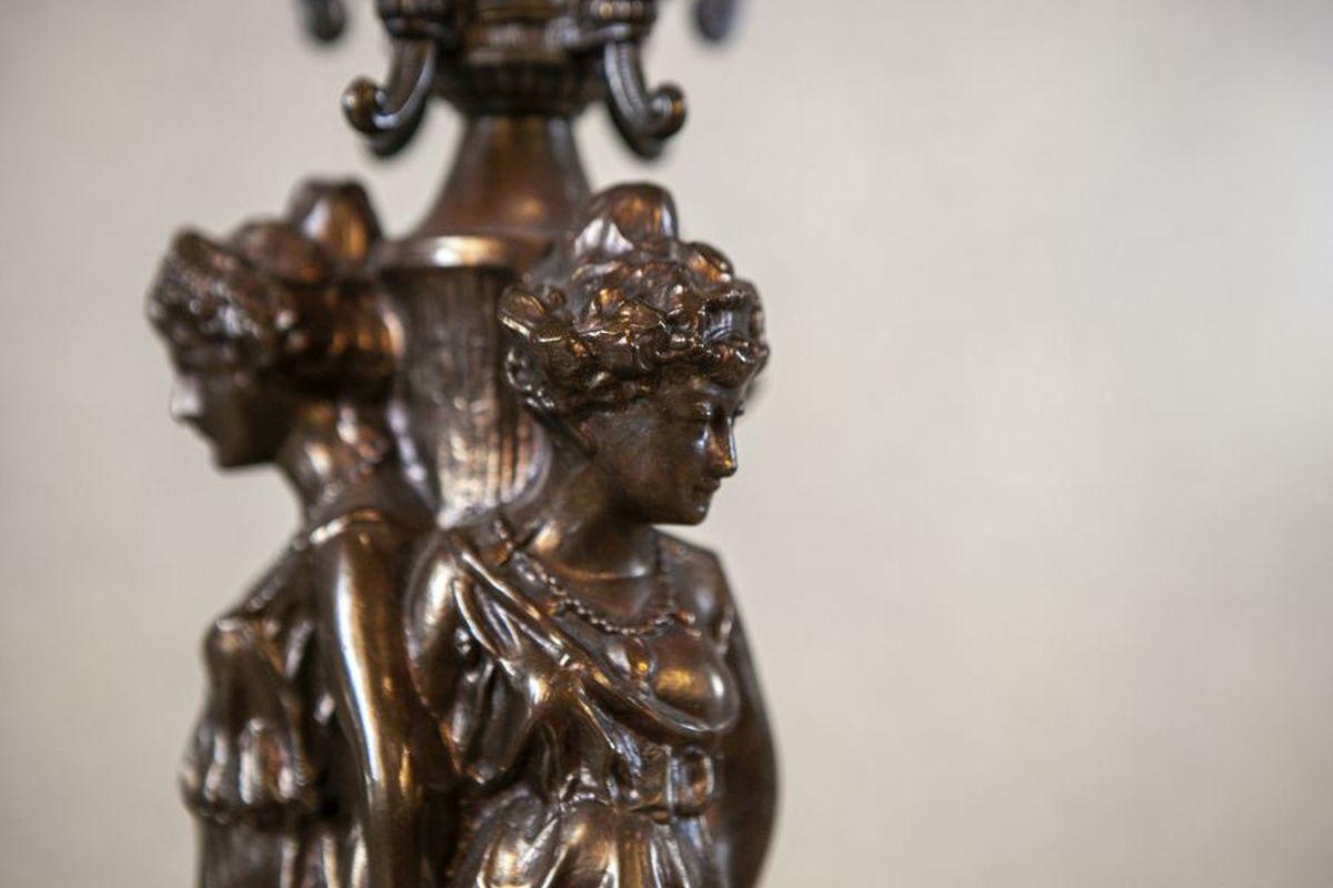Olandese Lampada da scrivania moderna della metà del XX secolo in nero in vendita