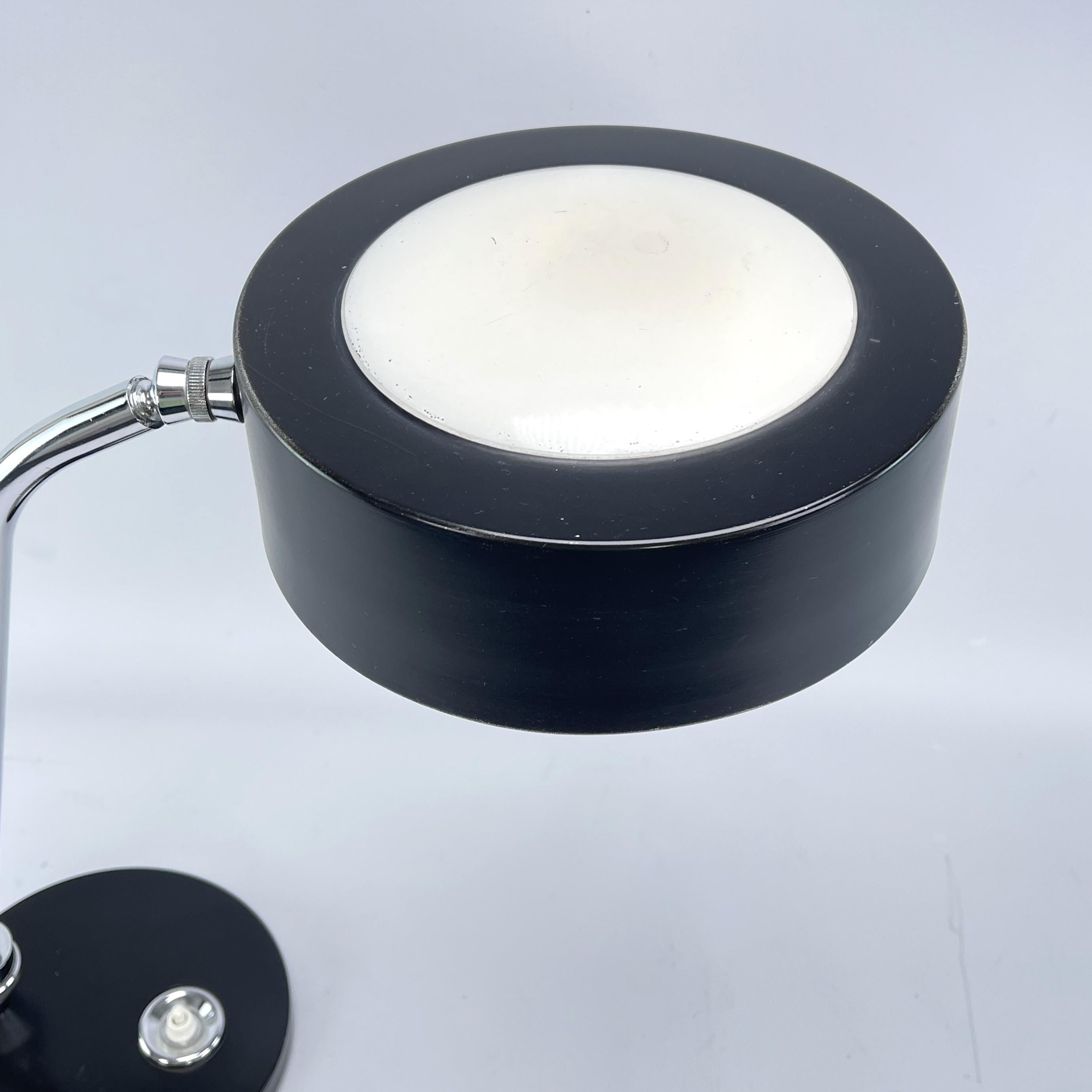 Lacquered Mid-Century Modern Desk Lamps by André Mounique for Jumo - France For Sale