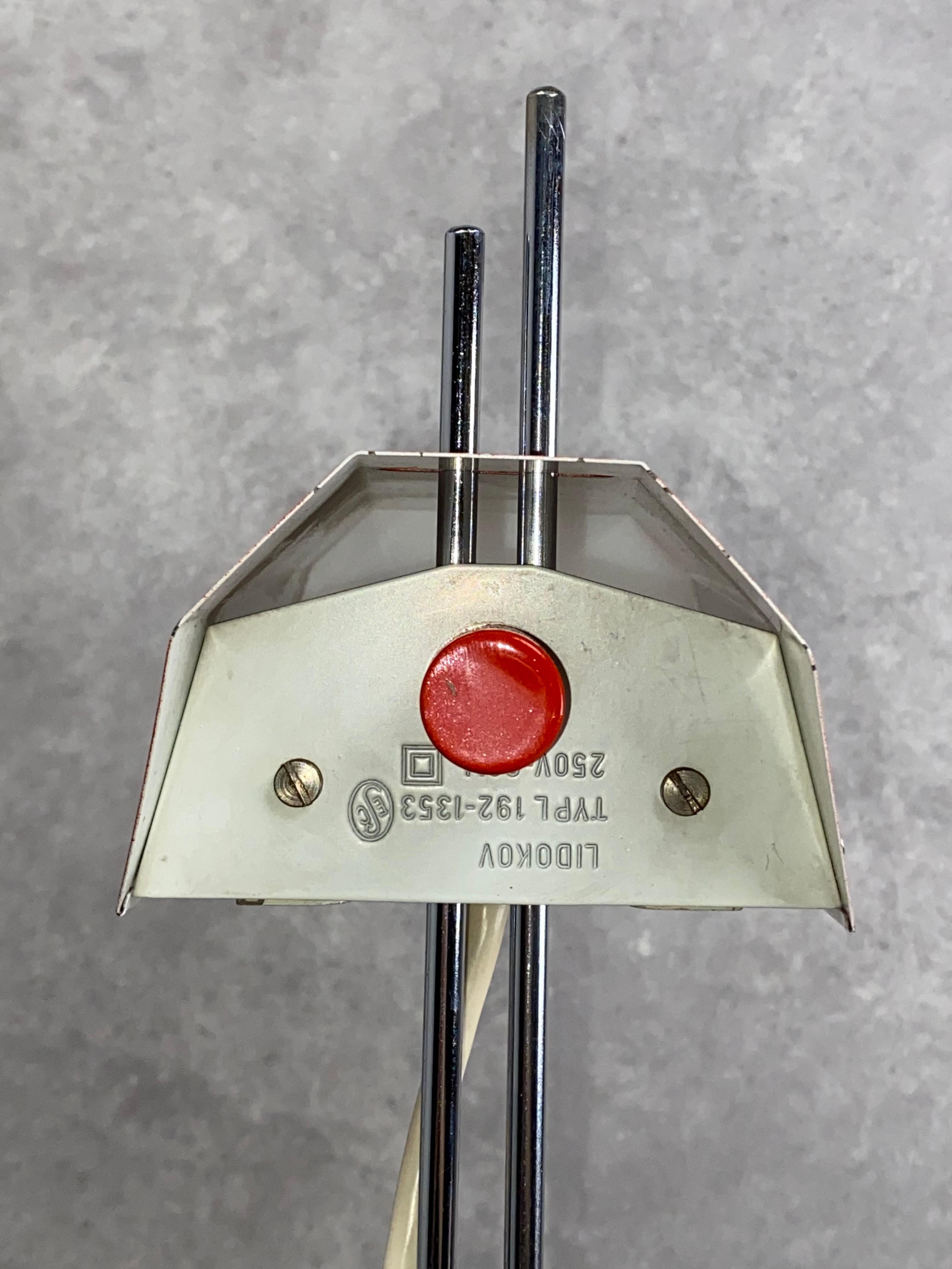 Moderne Schreibtischlampen aus der Mitte des Jahrhunderts von Josef Hurka für Lidokov im Angebot 3