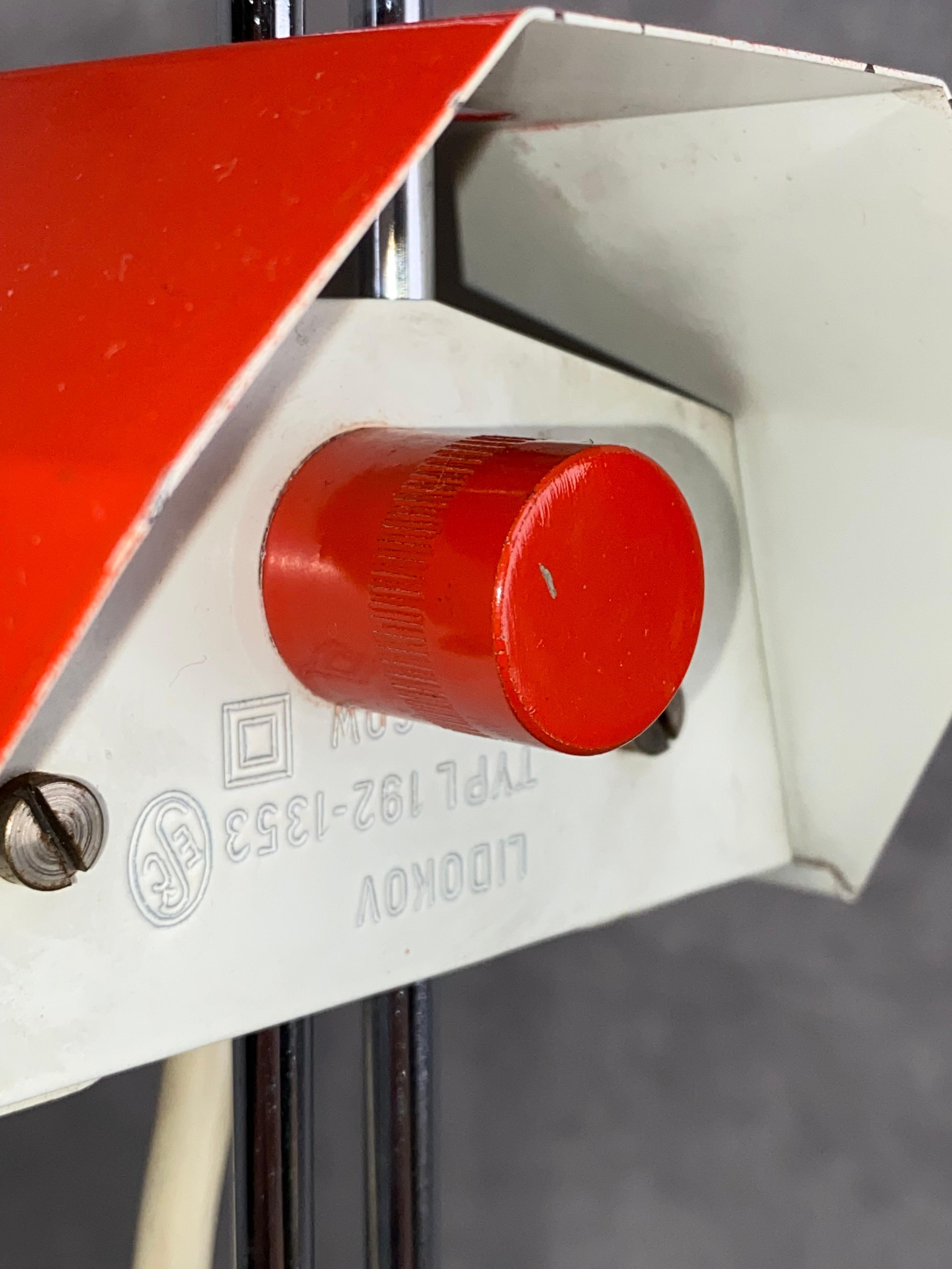 Moderne Schreibtischlampen aus der Mitte des Jahrhunderts von Josef Hurka für Lidokov im Angebot 5