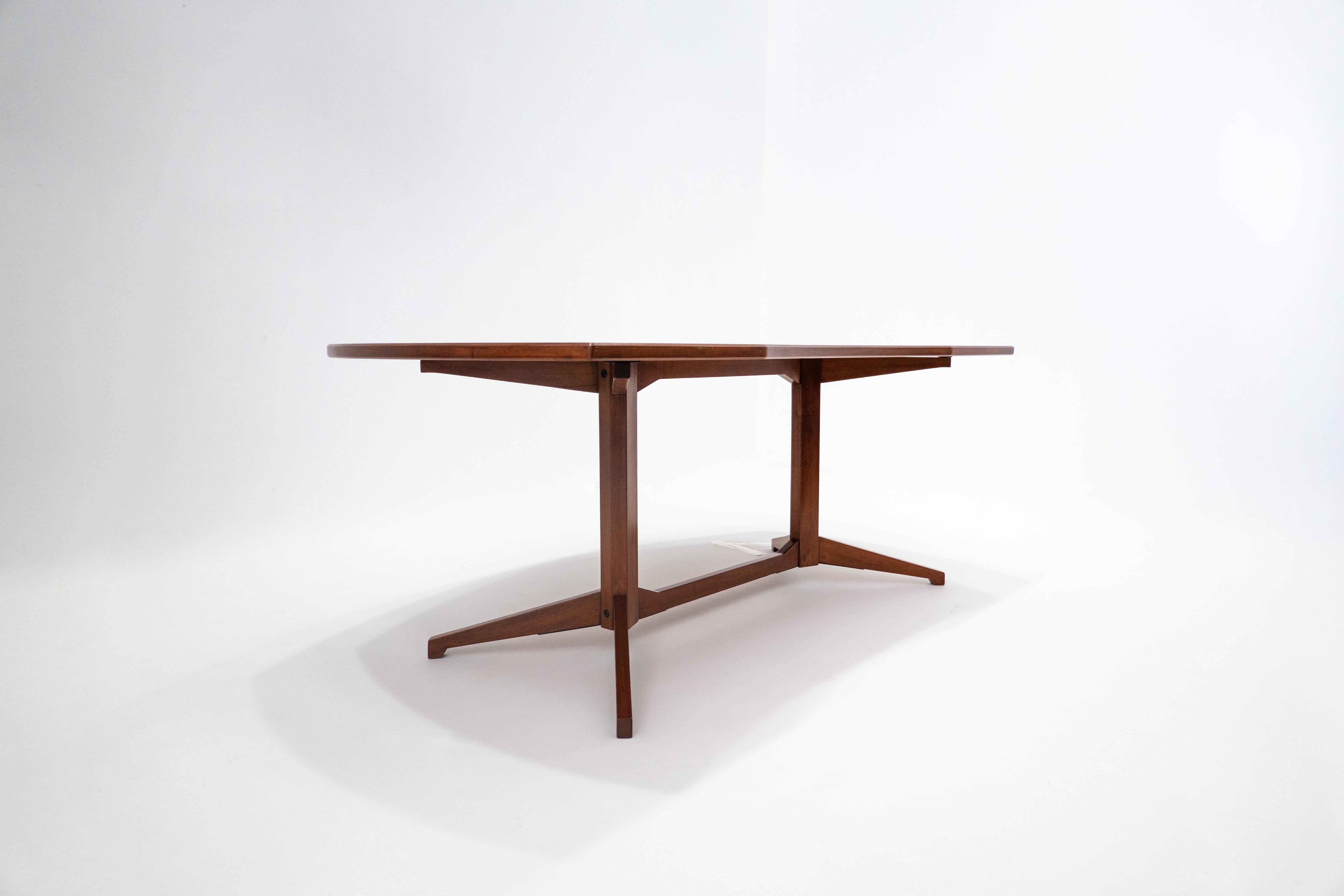 Italian Mid-Century Modern Desk Model TL22 by Franco Albini for Poggi, Italy, 1950s