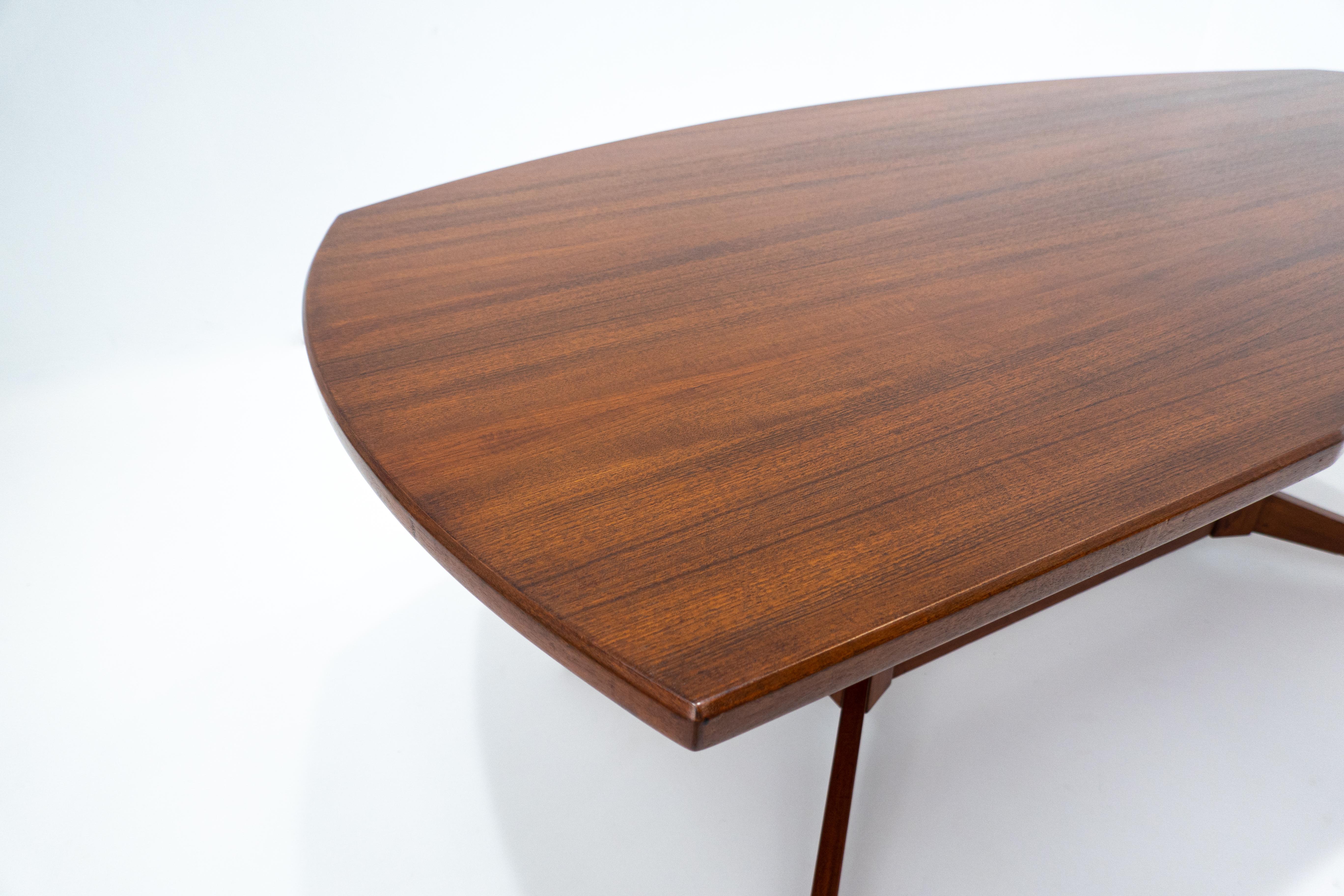 Mid-Century Modern Desk Model TL22 by Franco Albini for Poggi, Italy, 1950s In Good Condition In Brussels, BE