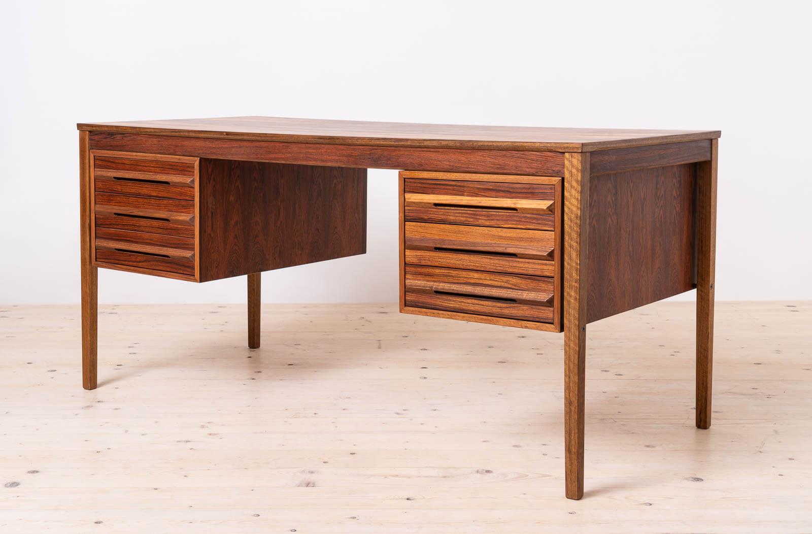 Norwegian Mid-Century Modern Desk, Norway, 1960s, attributed to Torbjorn Afdal For Sale