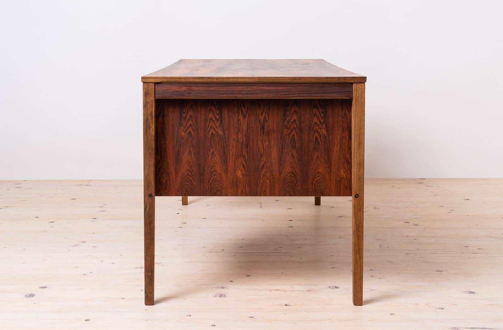 Oiled Mid-Century Modern Desk, Norway, 1960s, attributed to Torbjorn Afdal For Sale