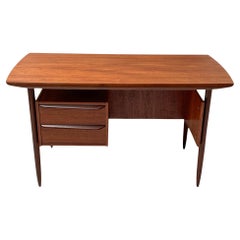 Mid-Century Modern Desk or Writing Table by Tijselling for Hulmefa, 1960s