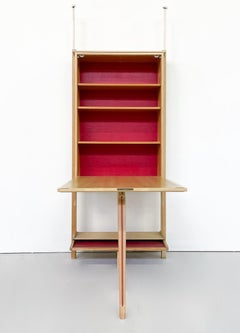 Moderner Schreibtisch/Sekretär aus der Jahrhundertmitte von Maurice Pre und Janette Laverrière, 1958