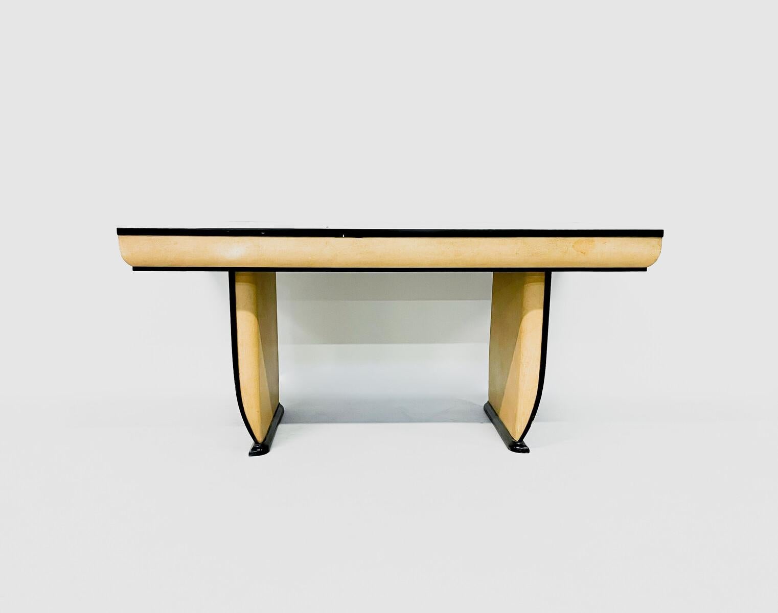 Mid-Century Modern Desk/ Table by Borsani, Italy, 1950s In Good Condition For Sale In Brussels, BE